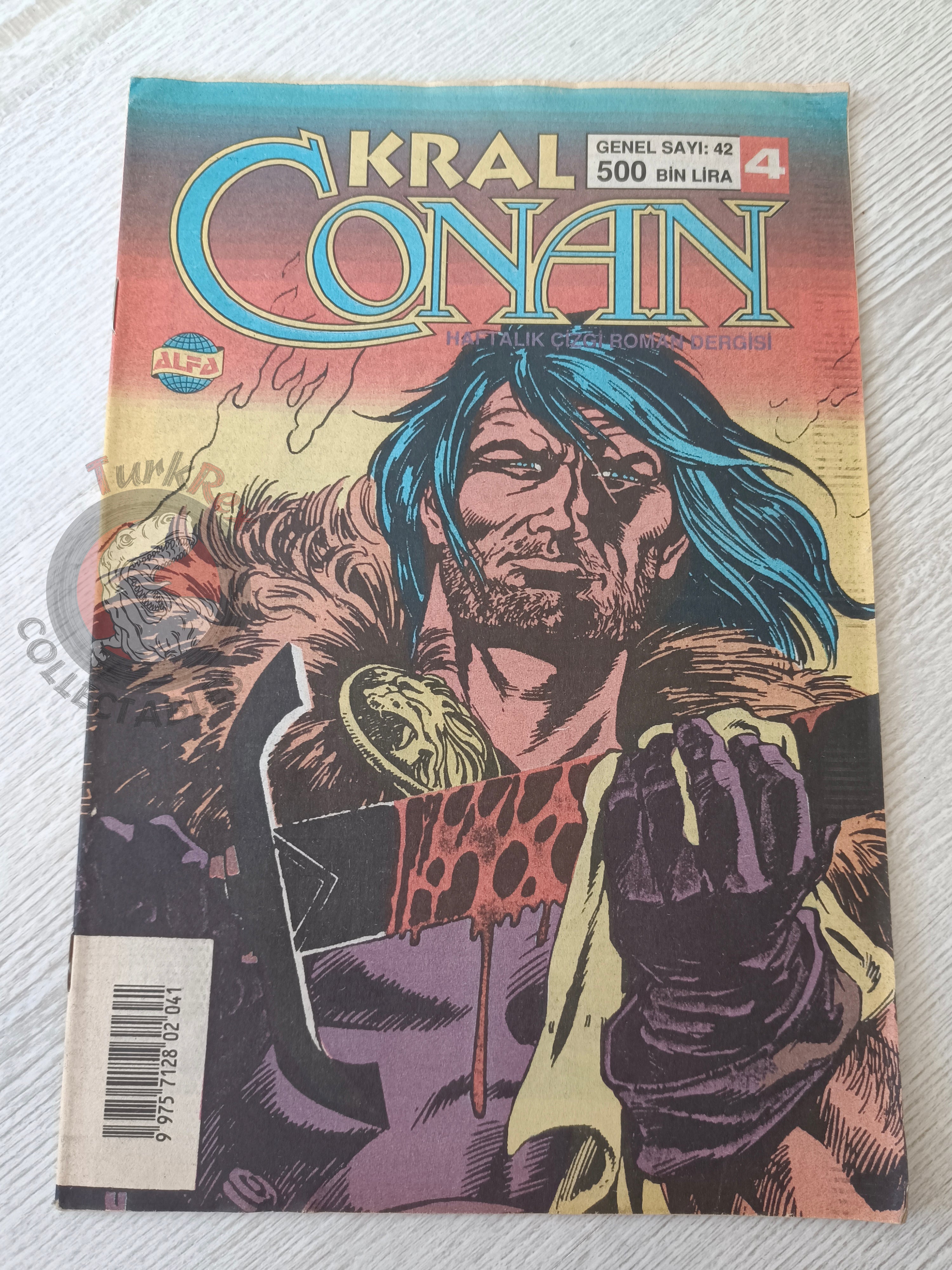Conan The King #4 2001 Turkish Comic Turkey #35 #36