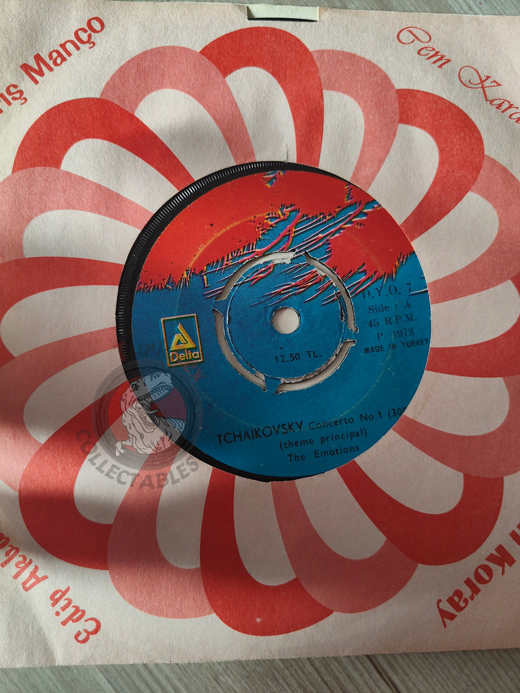 The Emotions – Adagio Royal / Tchaïkovsky 7" Turkish Pressing Vinyl Turkey Edition