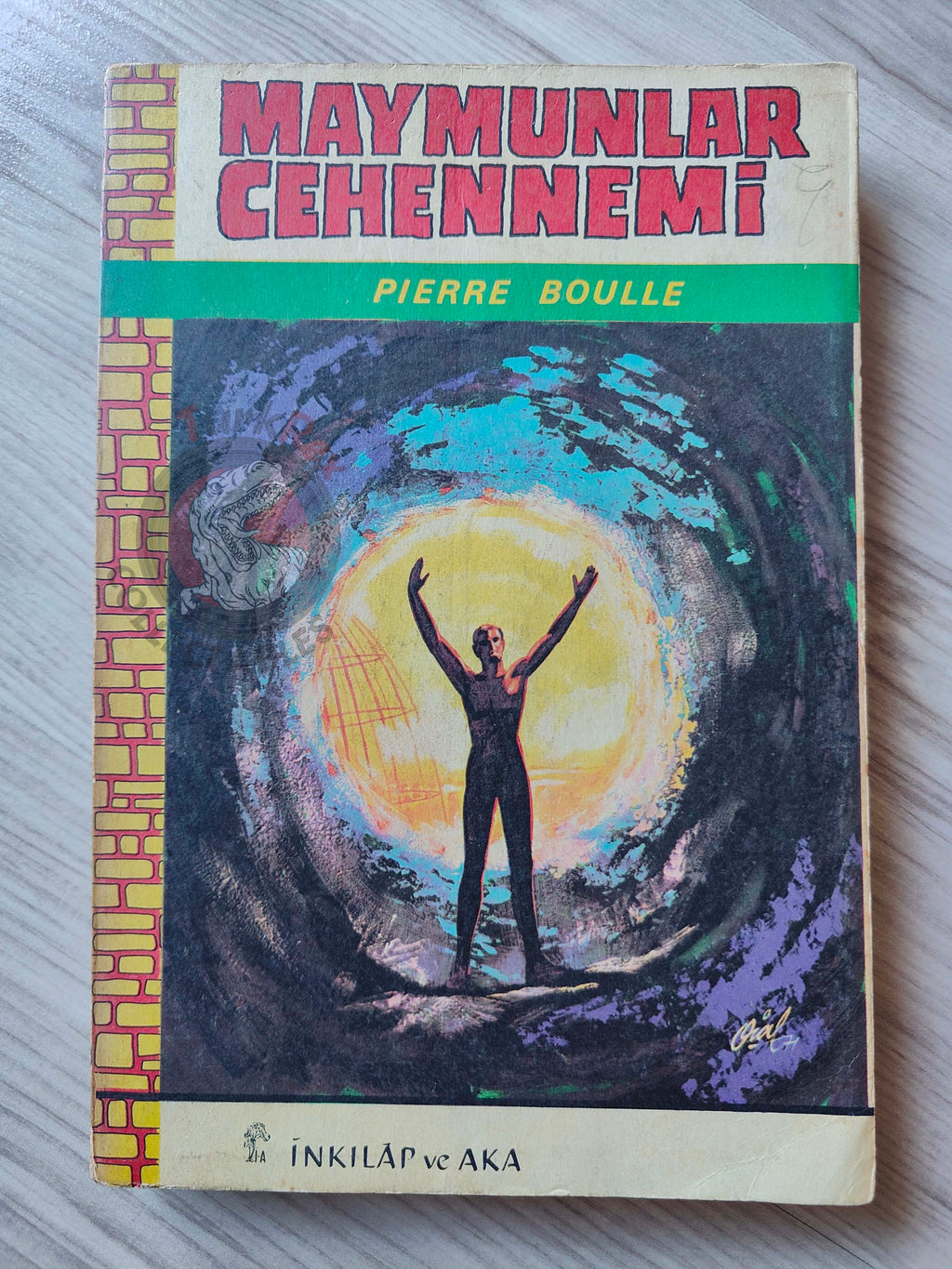 Pierre Boulle – Planet of the Apes 1971 1st Turkish Book Turkey