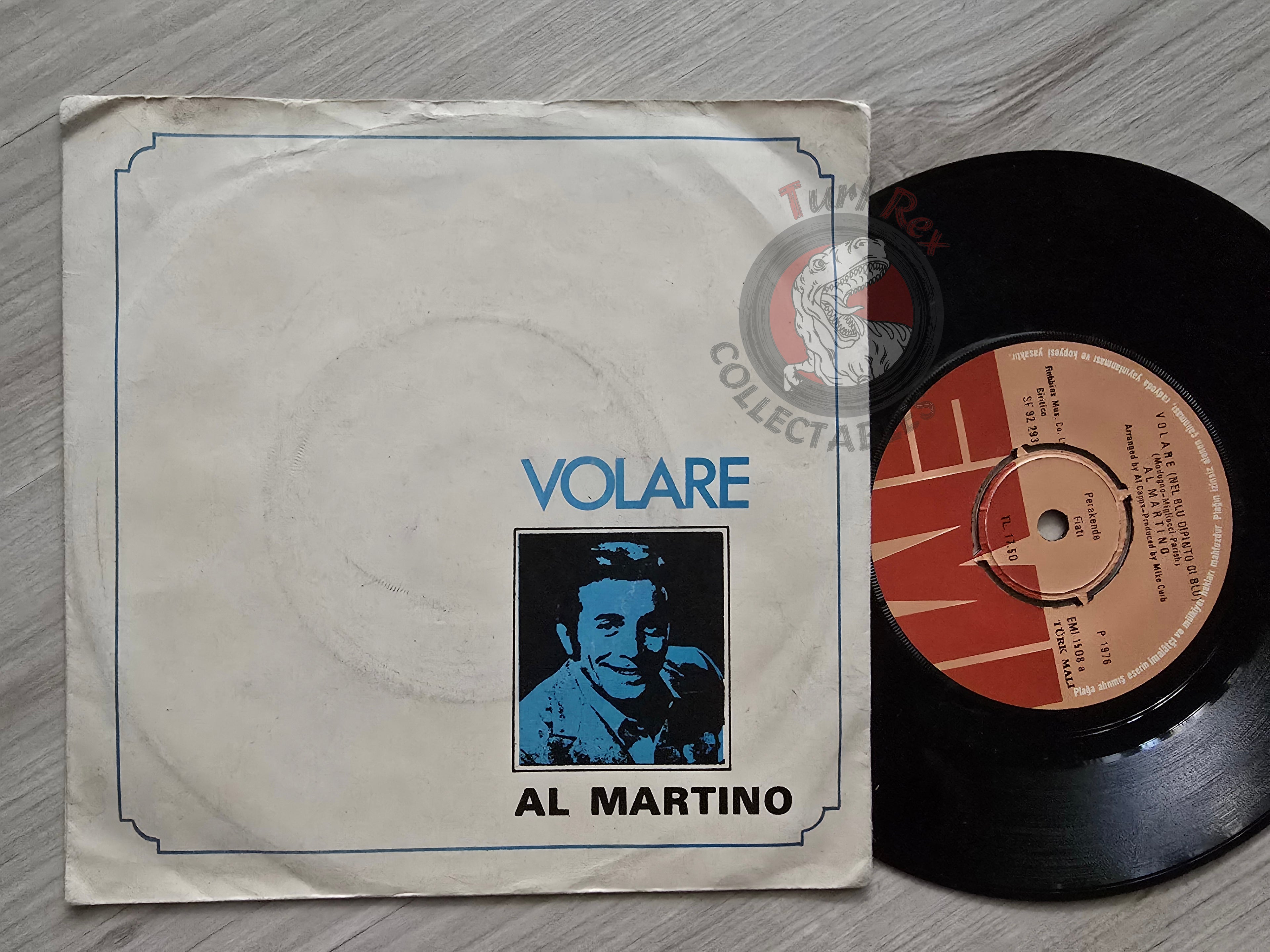 Al Martino – Volare 7" Turkish Pressing Vinyl Turkey Edition