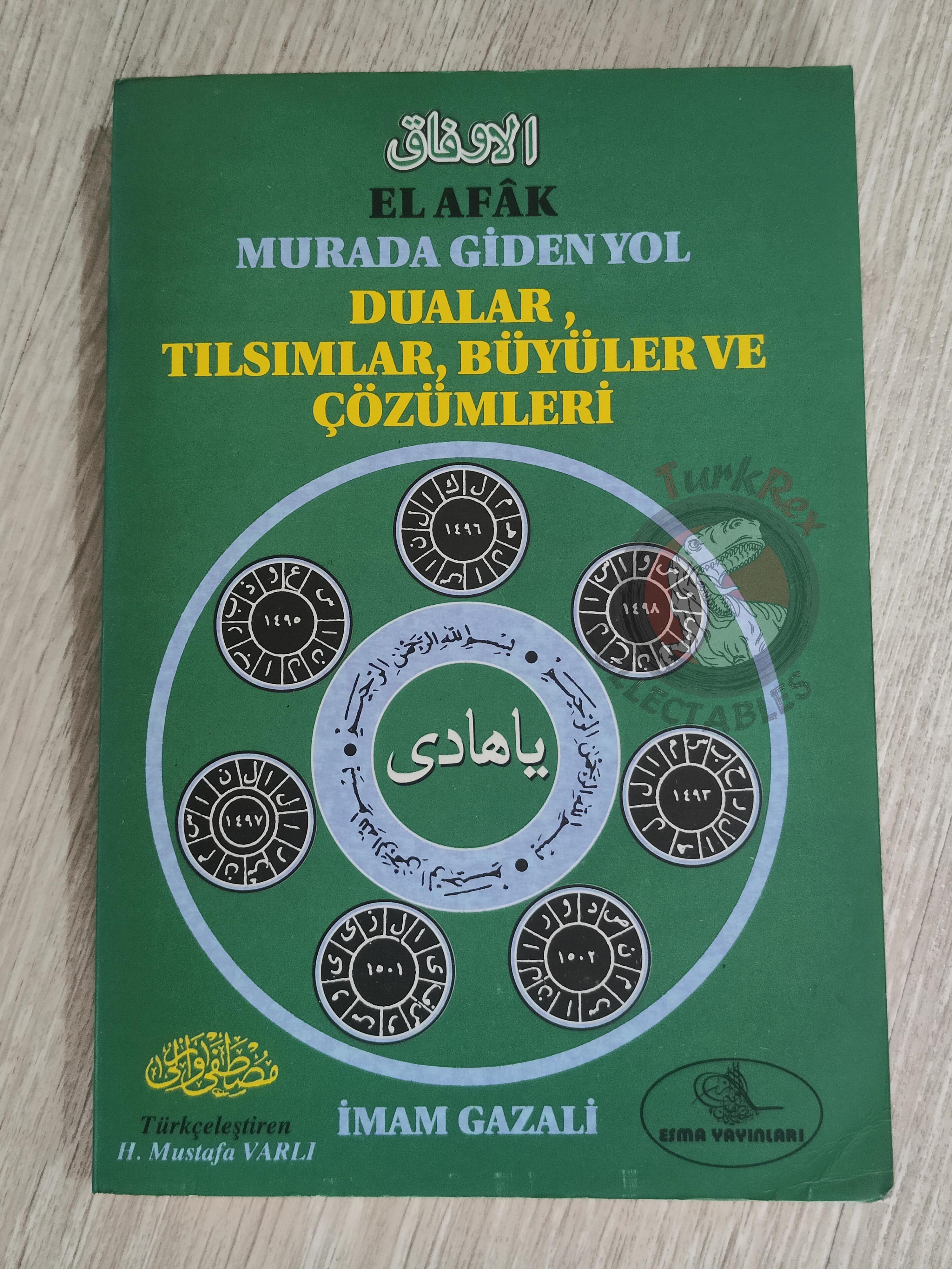 Imam al-Ghazali – Al-Awafaq Islamic Occult Havass Vefq Spells Charm Book Islam Talisman