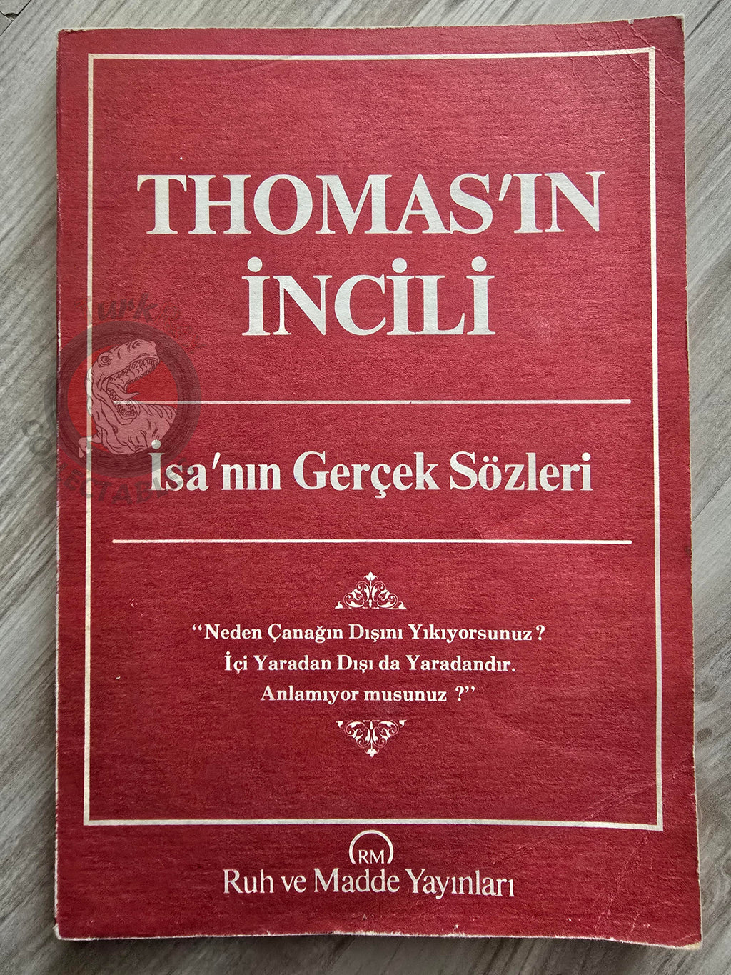 The Gospel of Thomas Bible Turkish Book New Testament