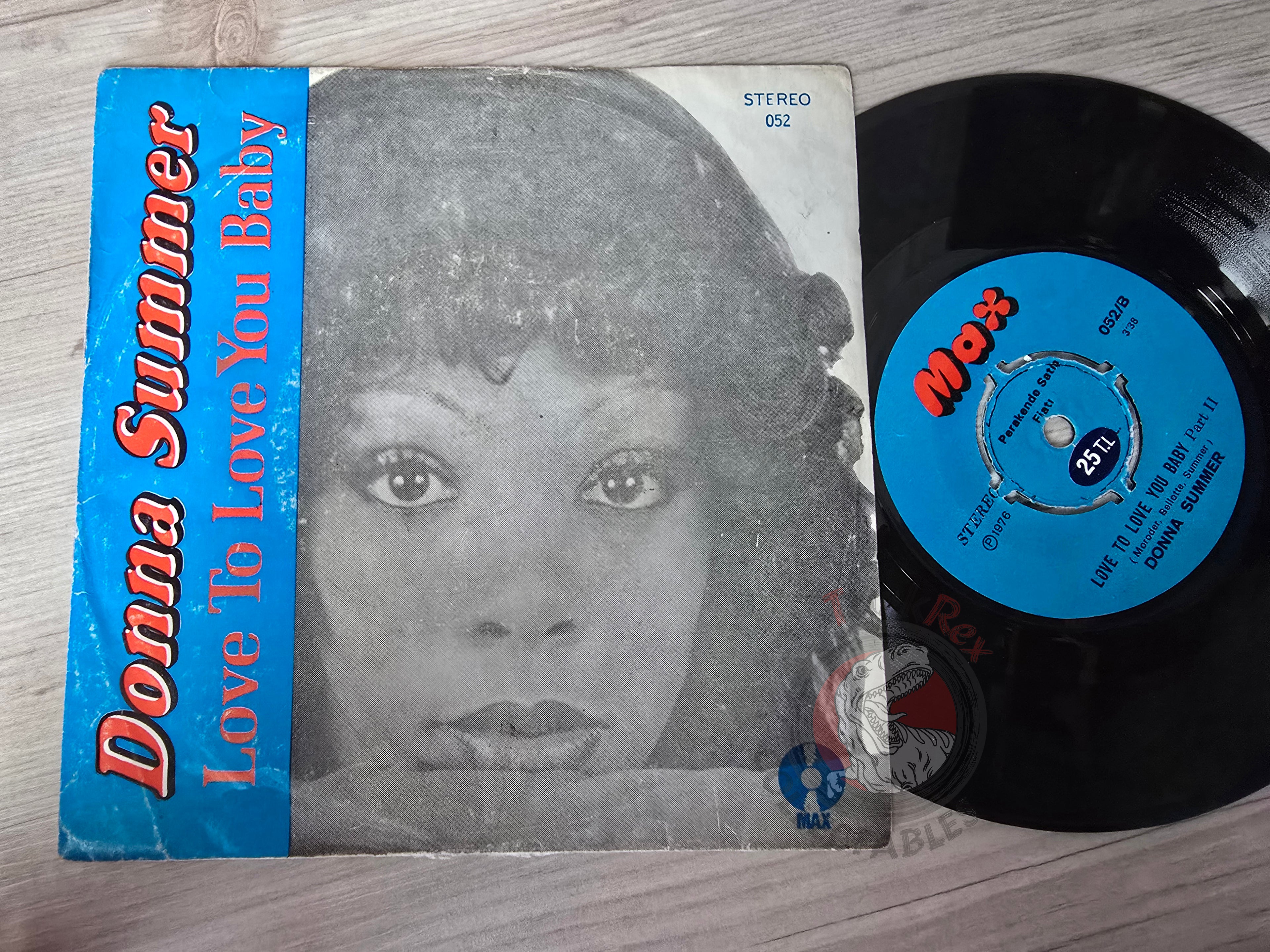 Donna Summer – Love To Love You Baby 7" Turkish Pressing Vinyl Turkey Edition 1