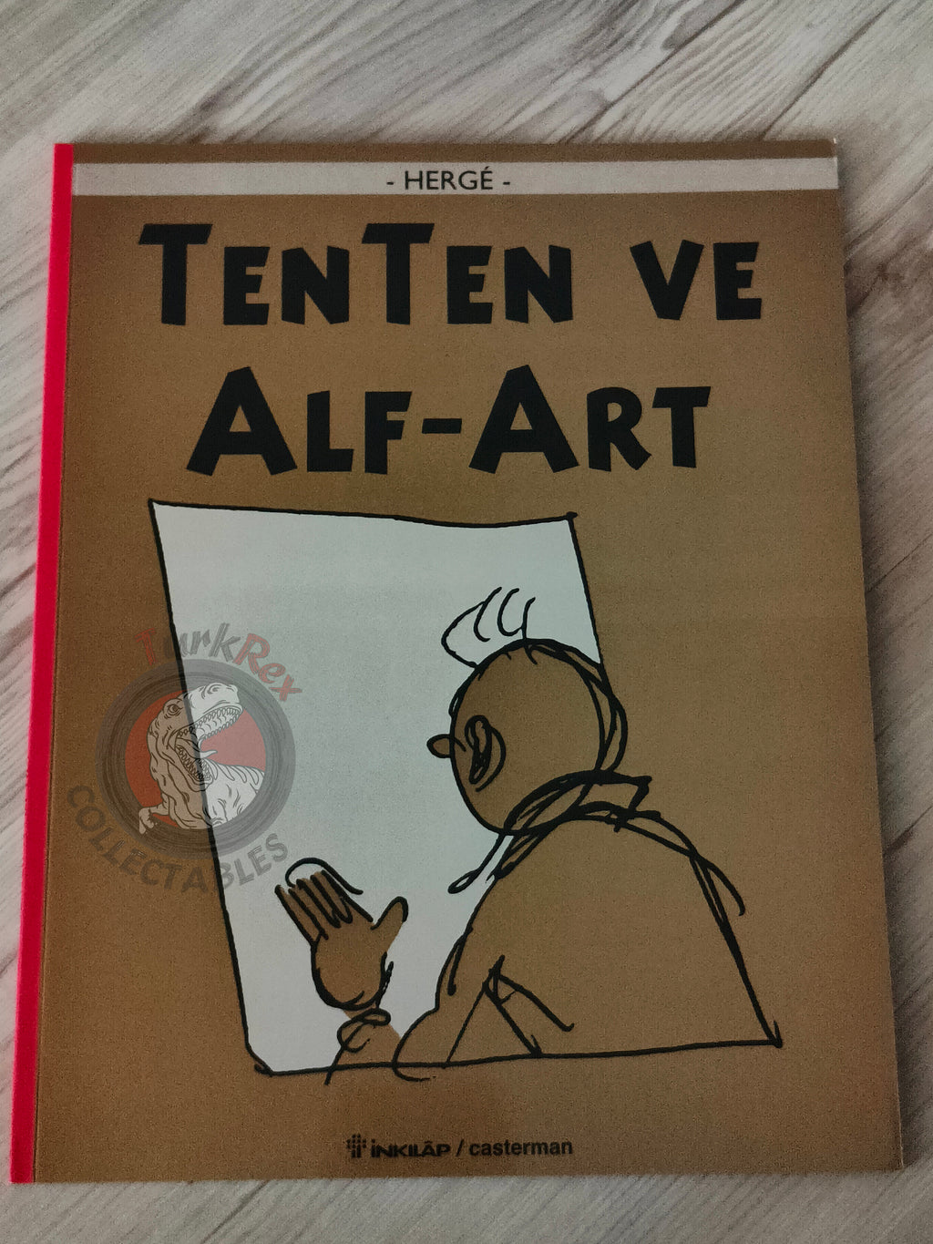 Tintin – Tintin and Alph-Art 2008 Turkish Edition Comic Turkey 1st İnkilap