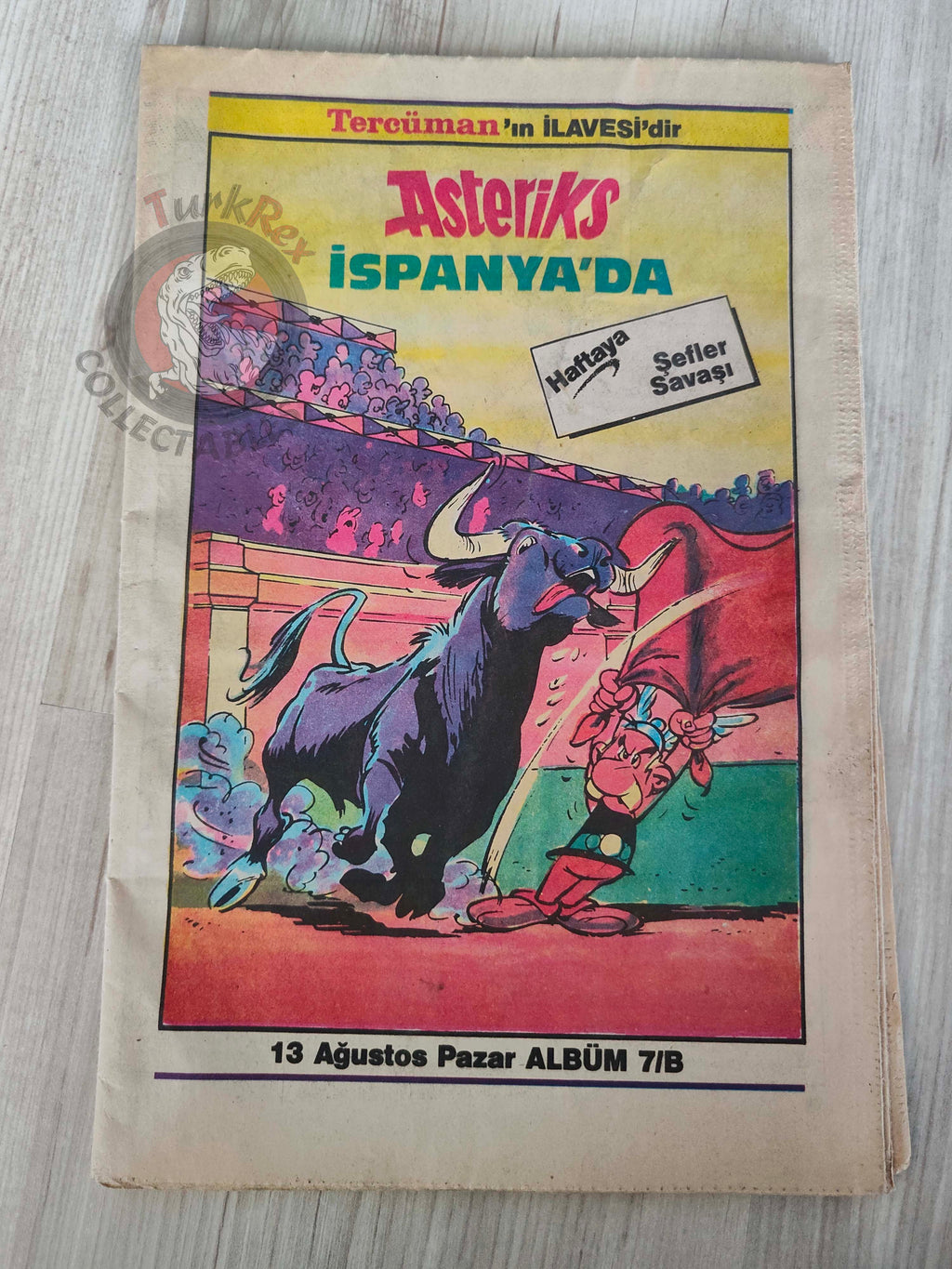 Asterix – Asterix in Spain early 90s Turkish Edition Comic Turkey