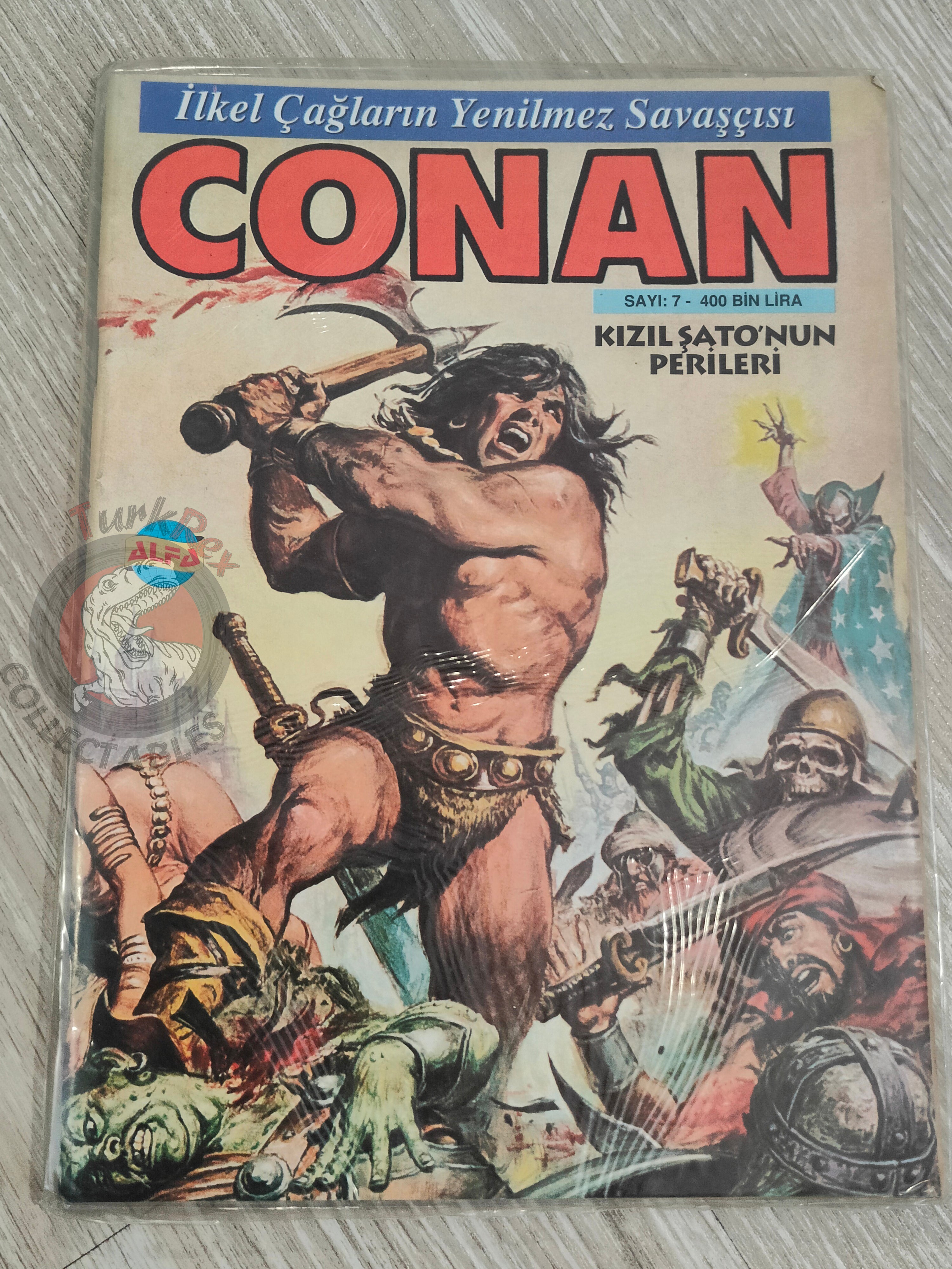 Conan #7 The Savage Sword of Conan #12 Turkish Comic Turkey