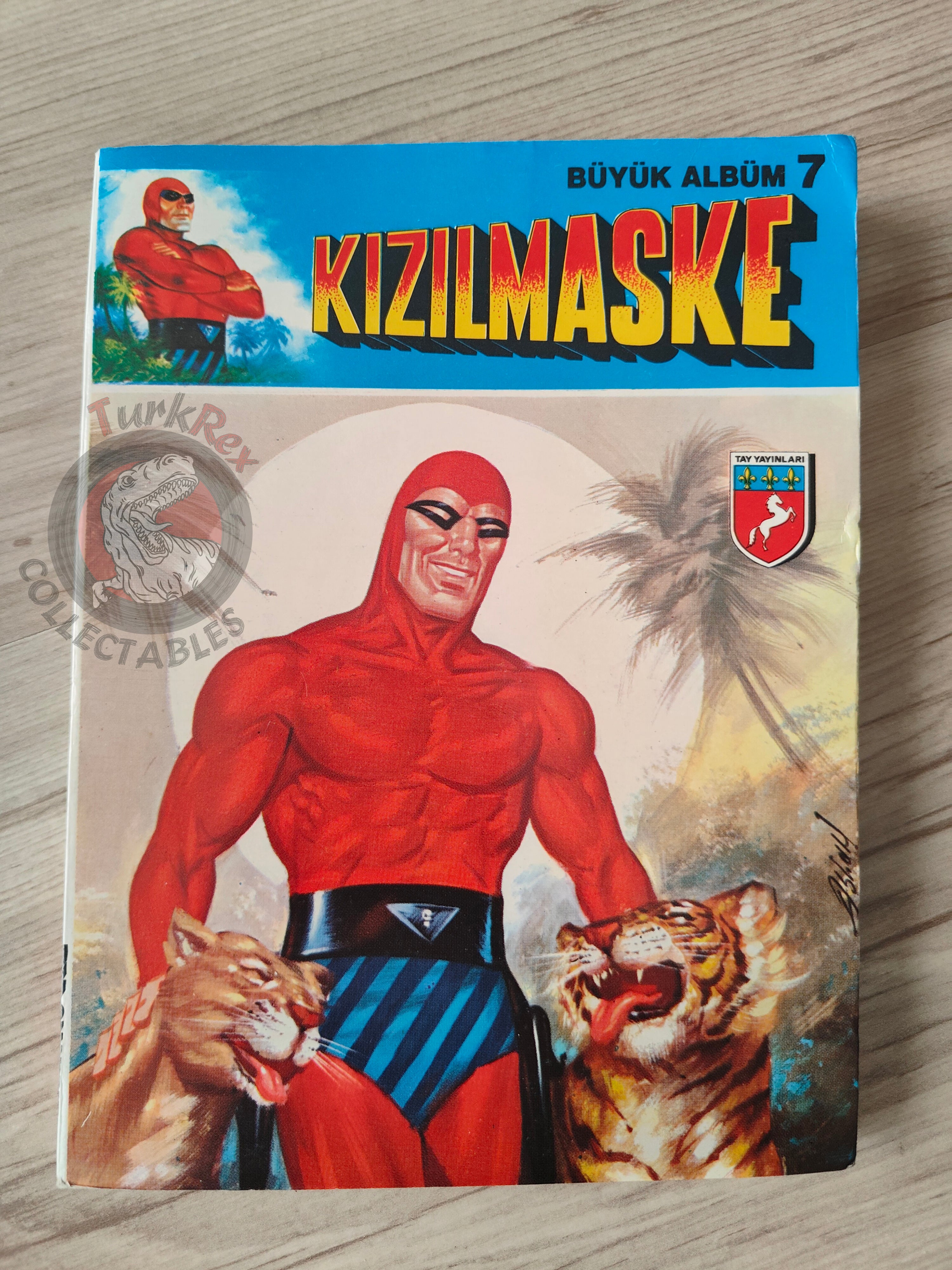 The Phantom #7 Visit to Baronkhan Turkish Edition Comic Turkey