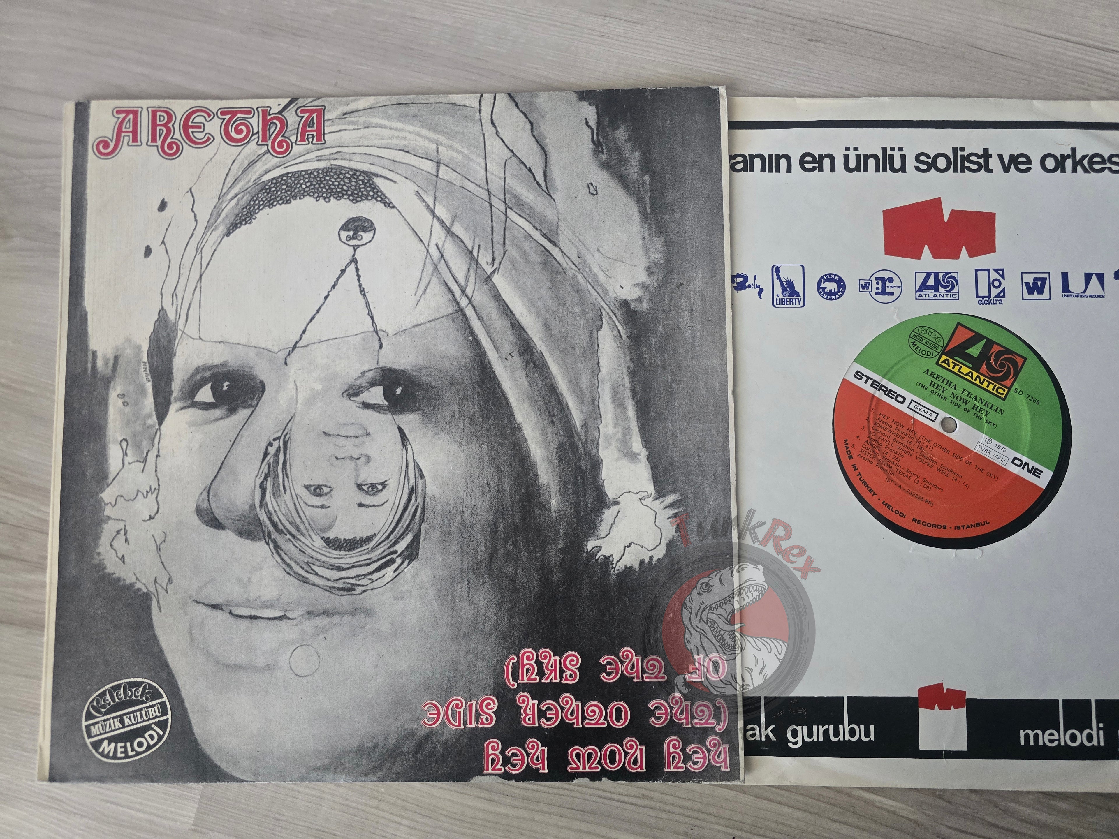 Aretha Franklin – Hey Now Hey (The Other Side Of The Sky) Turkish Pressing Vinyl Turkey Edition