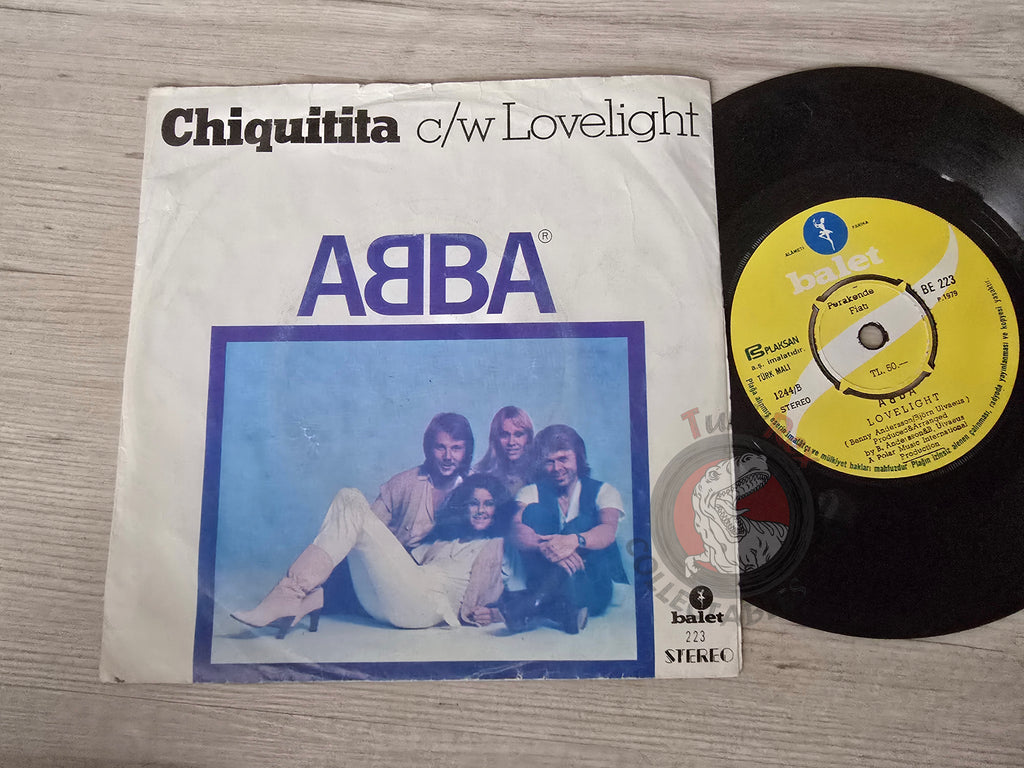 ABBA – Chiquitita 7" Turkish Pressing Vinyl Turkey Edition