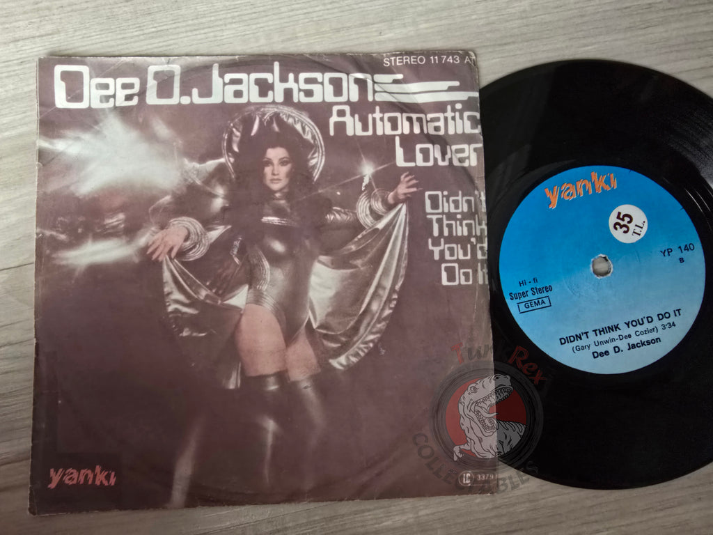 Dee D. Jackson – Automatic Lover 7" Turkish Pressing Vinyl Turkey Edition