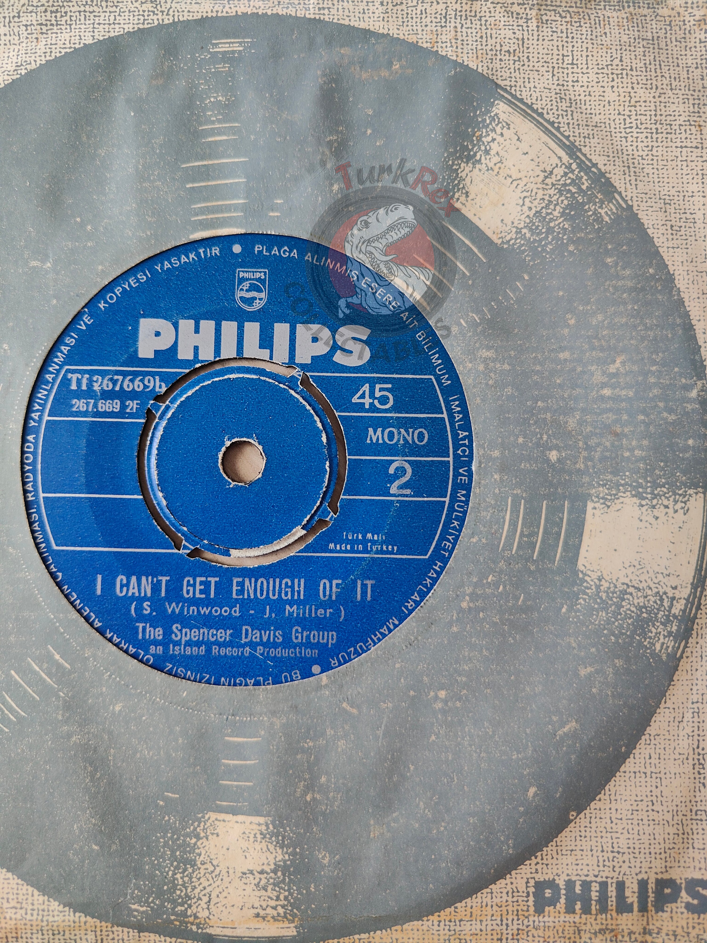 The Spencer Davis Group – I'm A Man 7" Turkish Pressing Vinyl Turkey Edition