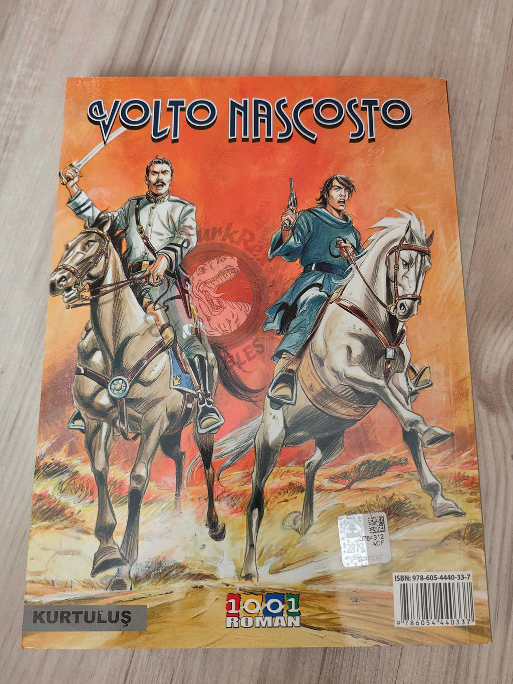 Volto Nascosto Vol #6 Il prigioniero di Menelik Turkish Comic Turkey Bonelli #11 #12