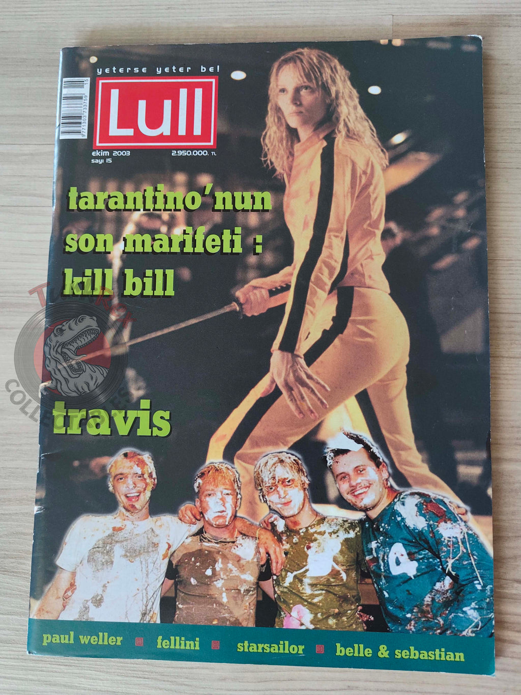 Lull 2003 Kill Bill: Uma Thurman and Travis Turkish Mag Turkey Kate Bush David Gilmour Tarantino