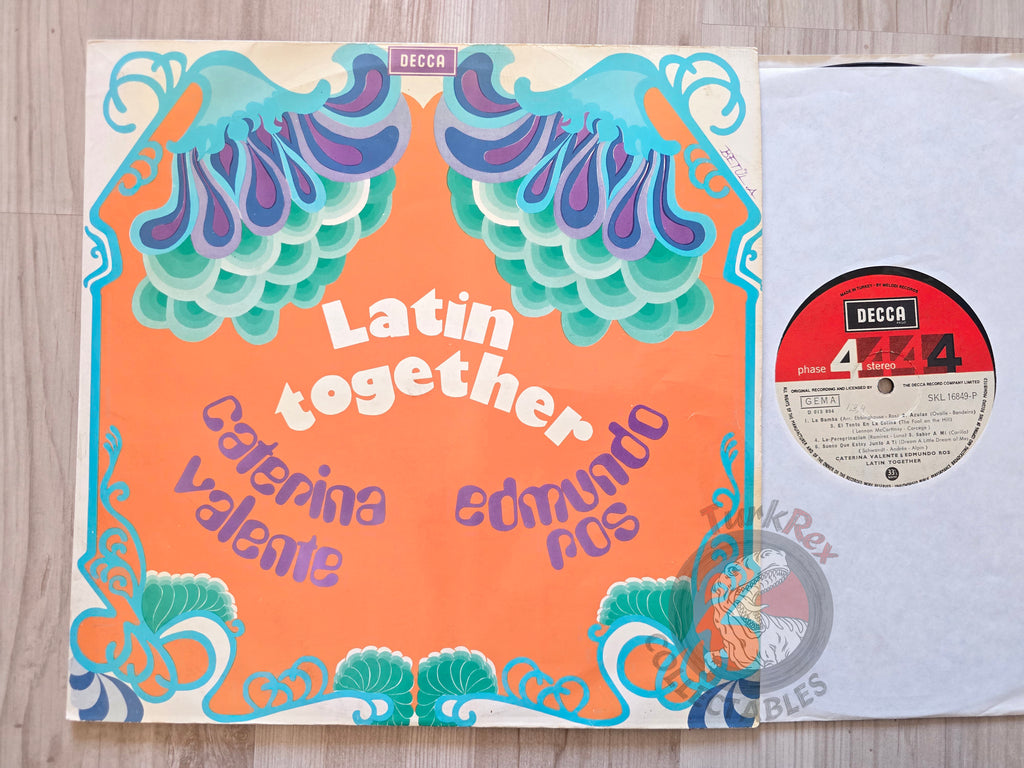 Caterina Valente & Edmundo Ros – Latin Together  Turkish Pressing Vinyl Turkey Edition