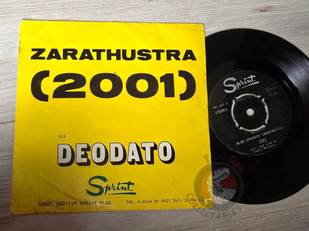 Deodato – Zarathustra (2001) 7" Turkish Pressing Vinyl Turkey Edition
