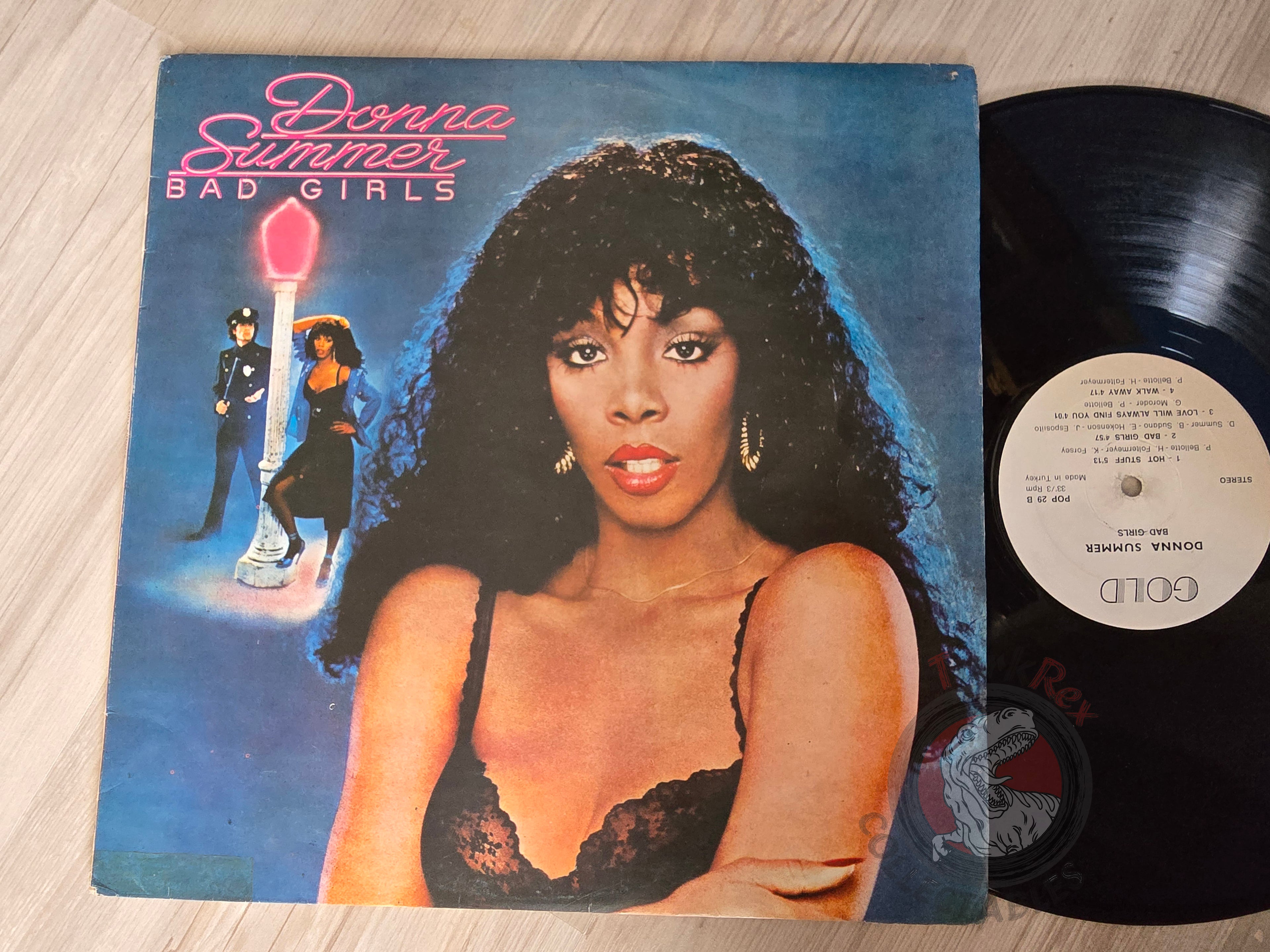 Donna Summer – Bad Girls Turkish Pressing Vinyl Turkey Edition