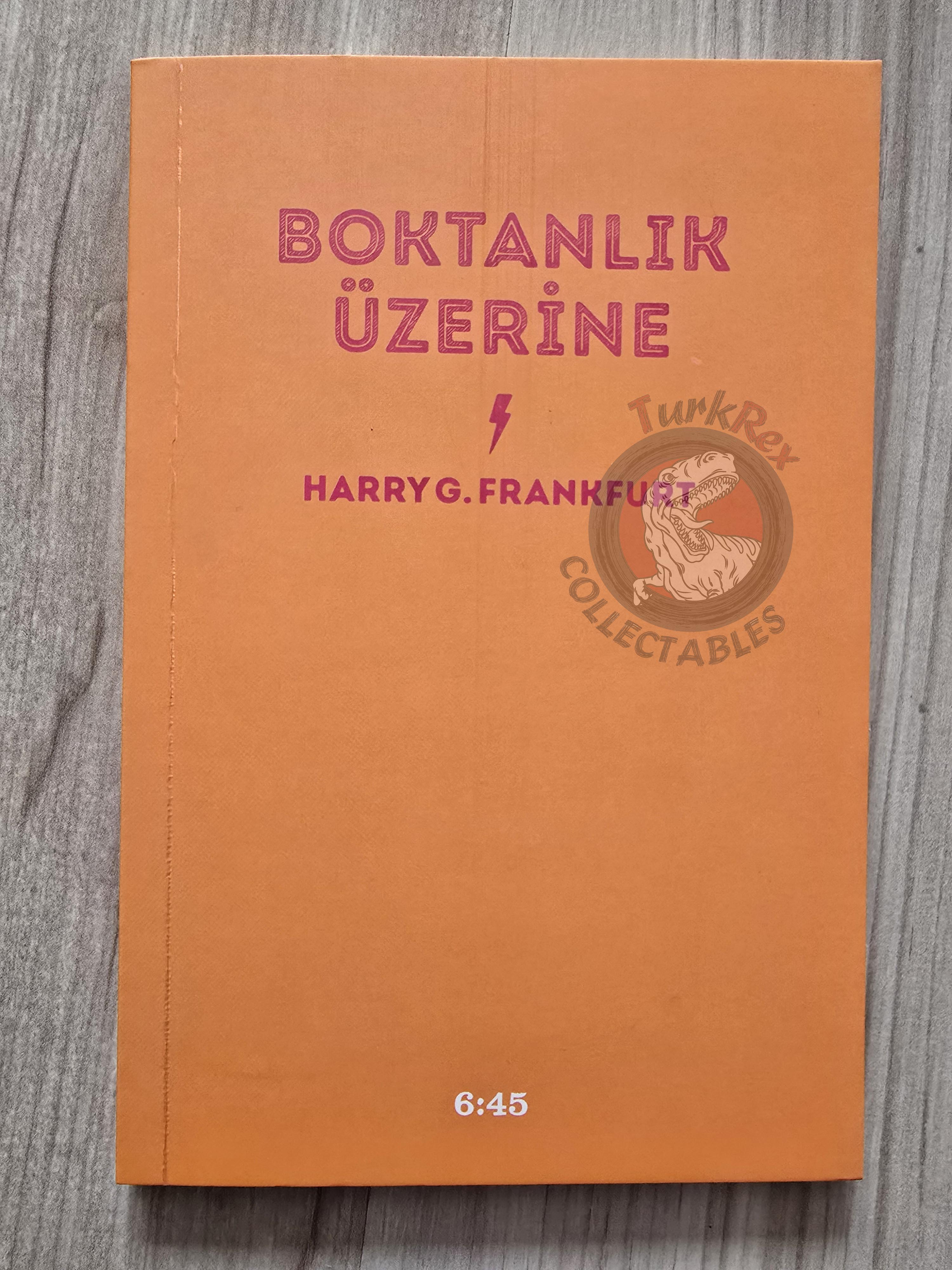 Harry G. Frankfurt – On Bullshit 2015 Turkish Book Turkey