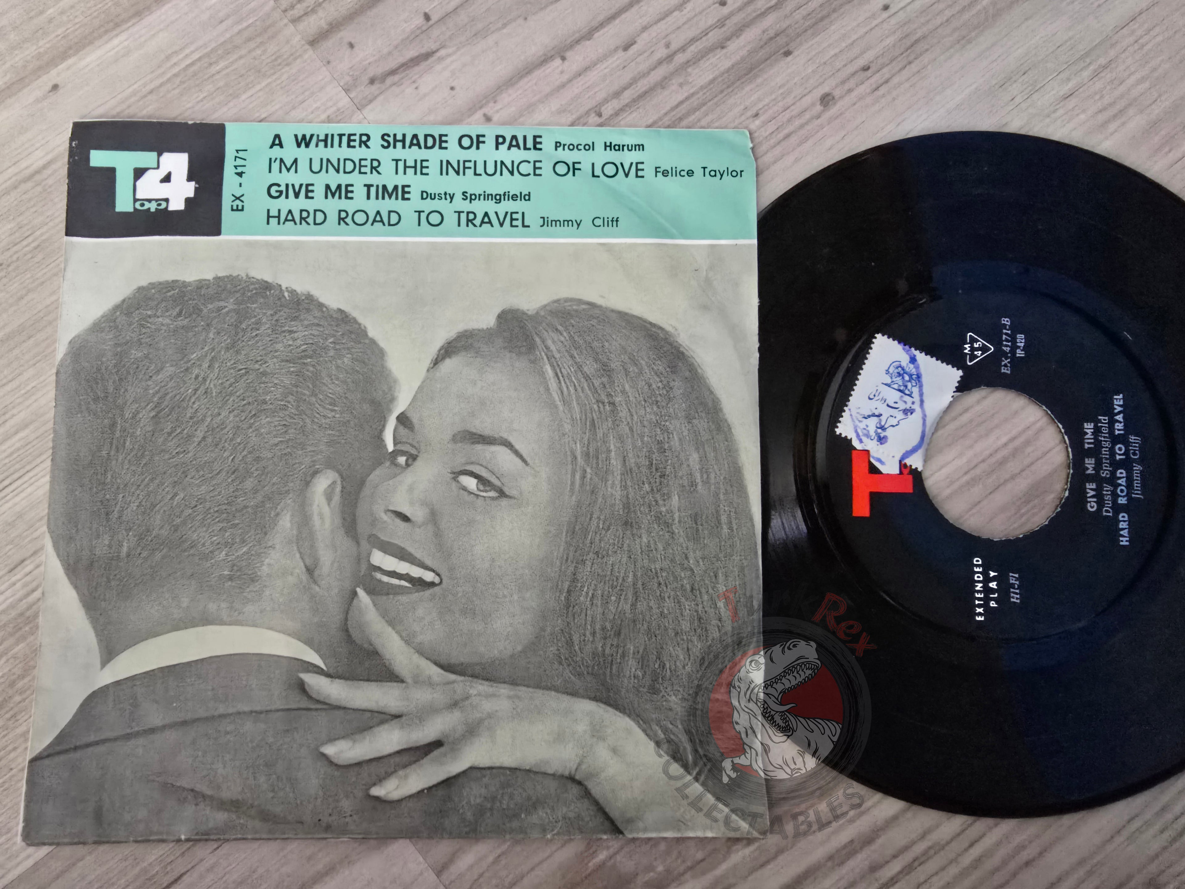 Procol Harum / Felice Taylor / Dusty Springfield / Jimmy Cliff 7" Iran Pressing Vinyl Iranian Edition