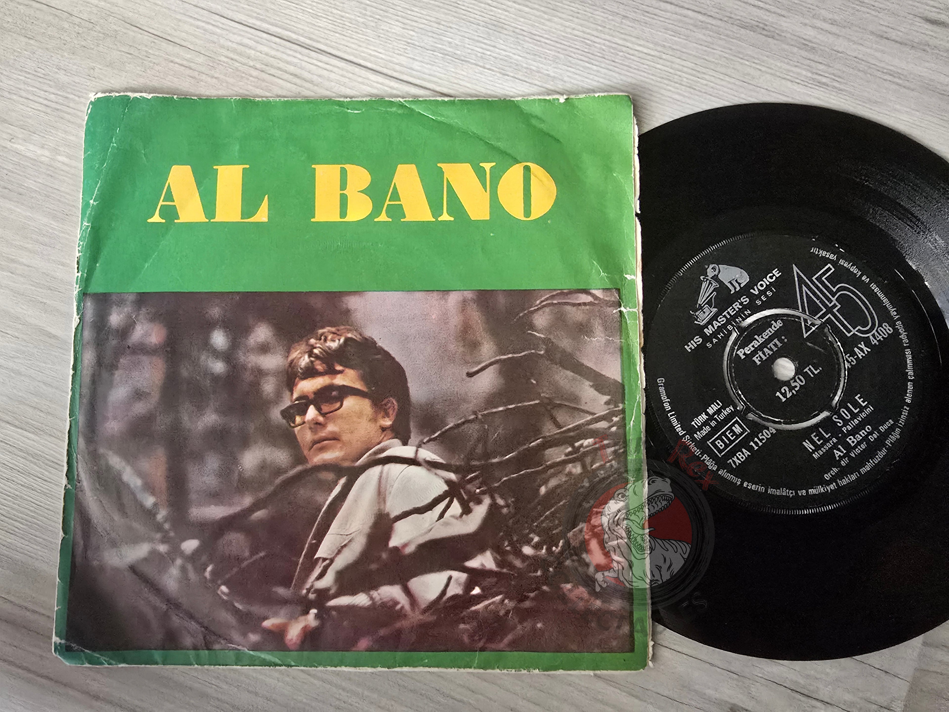 Al Bano – Bianca Di Luna 7" Turkish Pressing Vinyl Turkey Edition