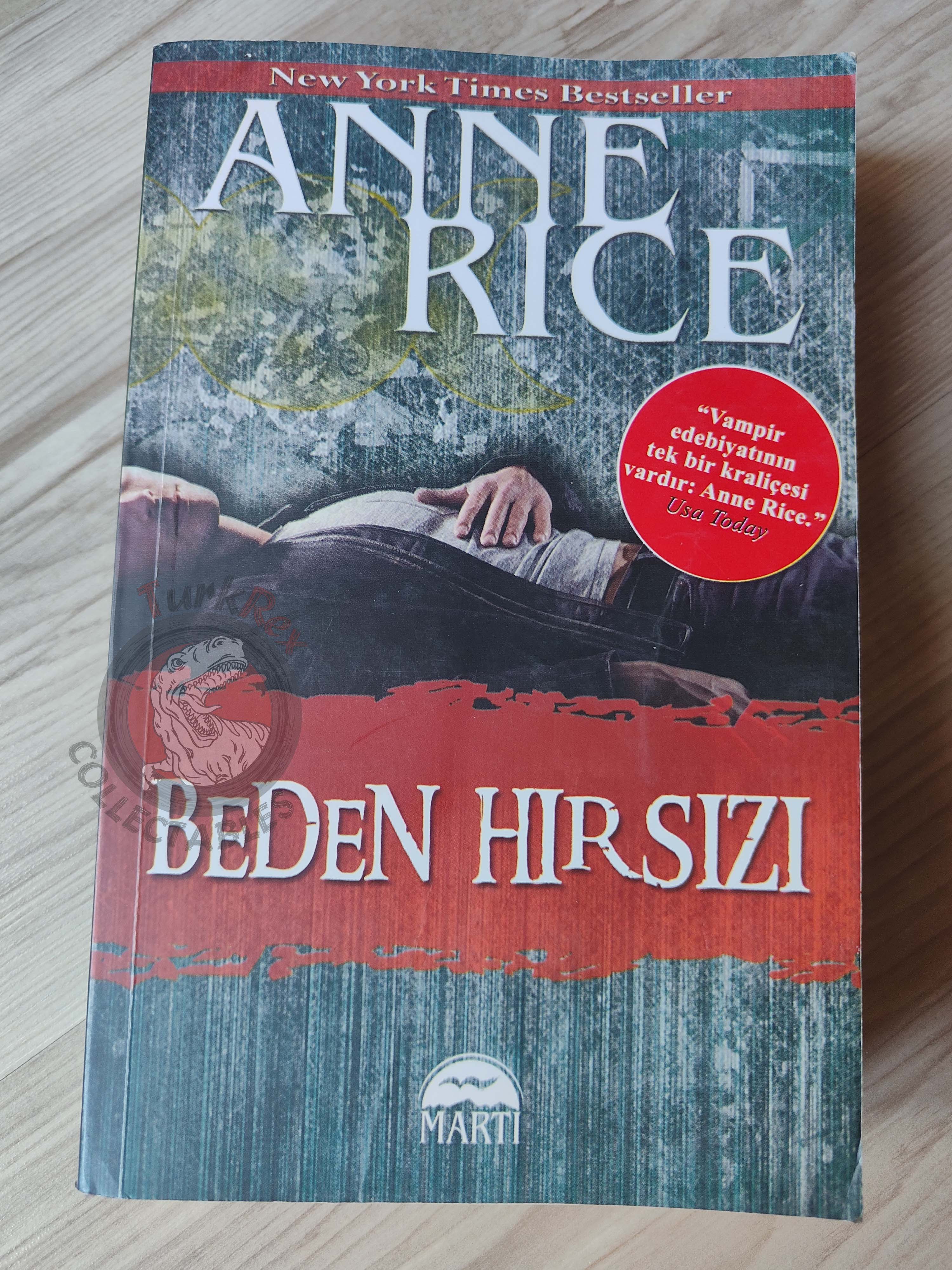 Anne Rice – The Tale of the Body Thief 2010 1st Turkish Book Turkey