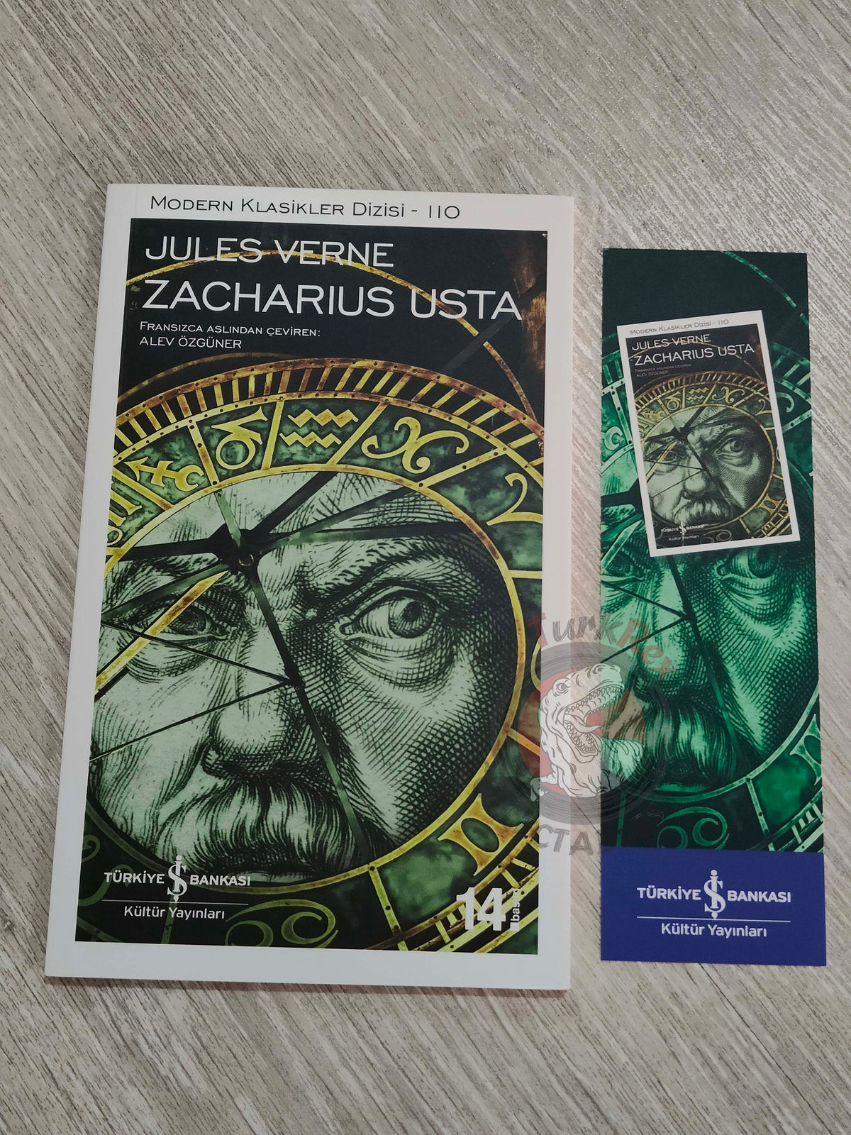Jules Verne –  Master Zacharius 2022 Turkish Book Turkey
