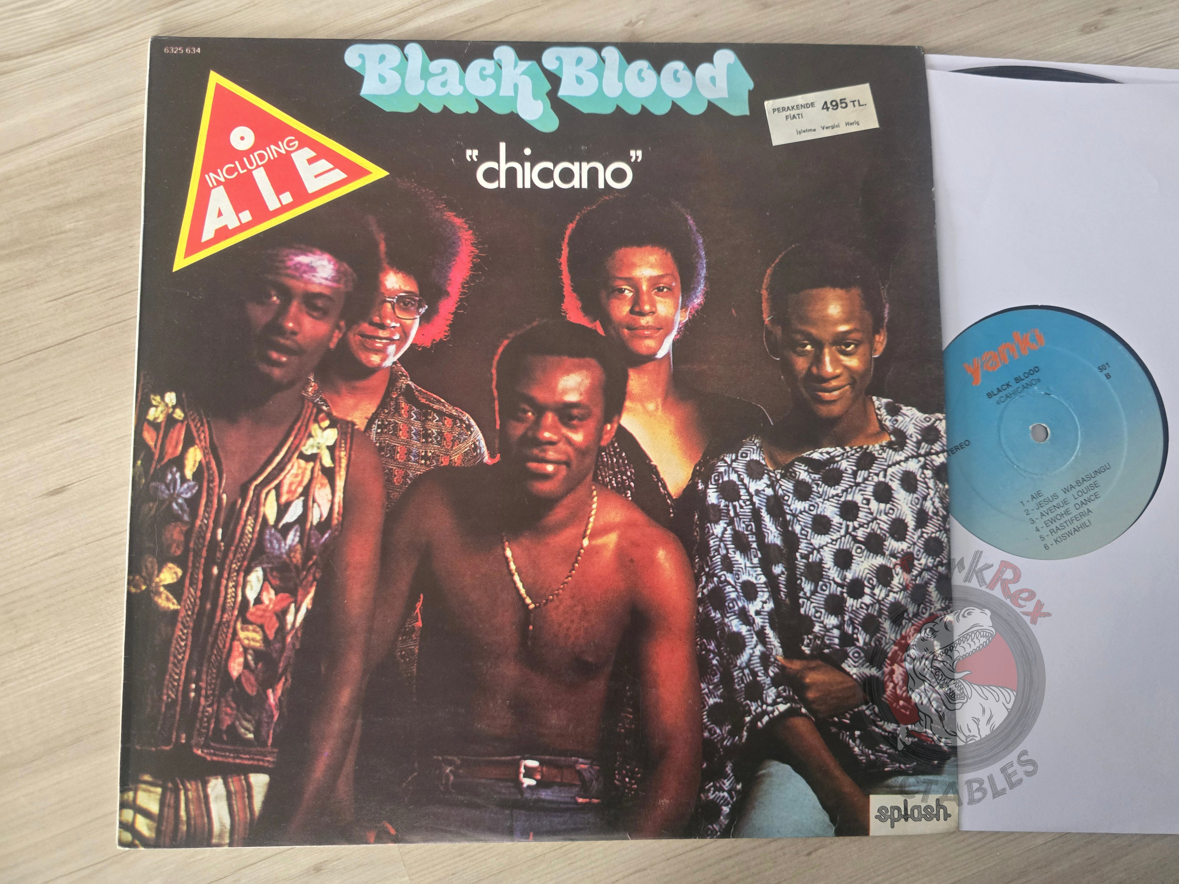 Black Blood – Chicano Turkish Pressing Vinyl Turkey Edition 1