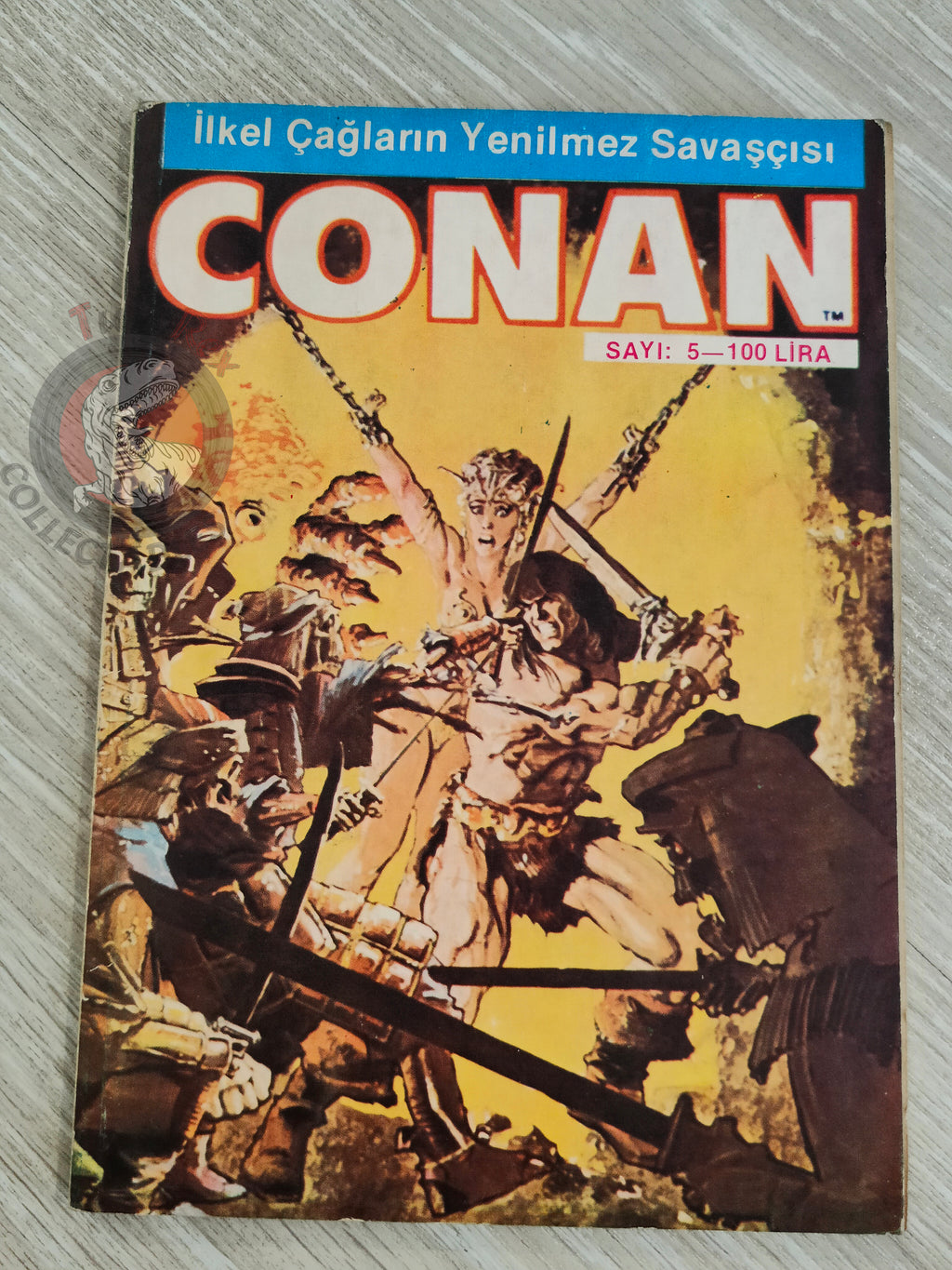 Conan Renkli #5 Turkish Comic Turkey The Savage Sword of #31 CTB #119