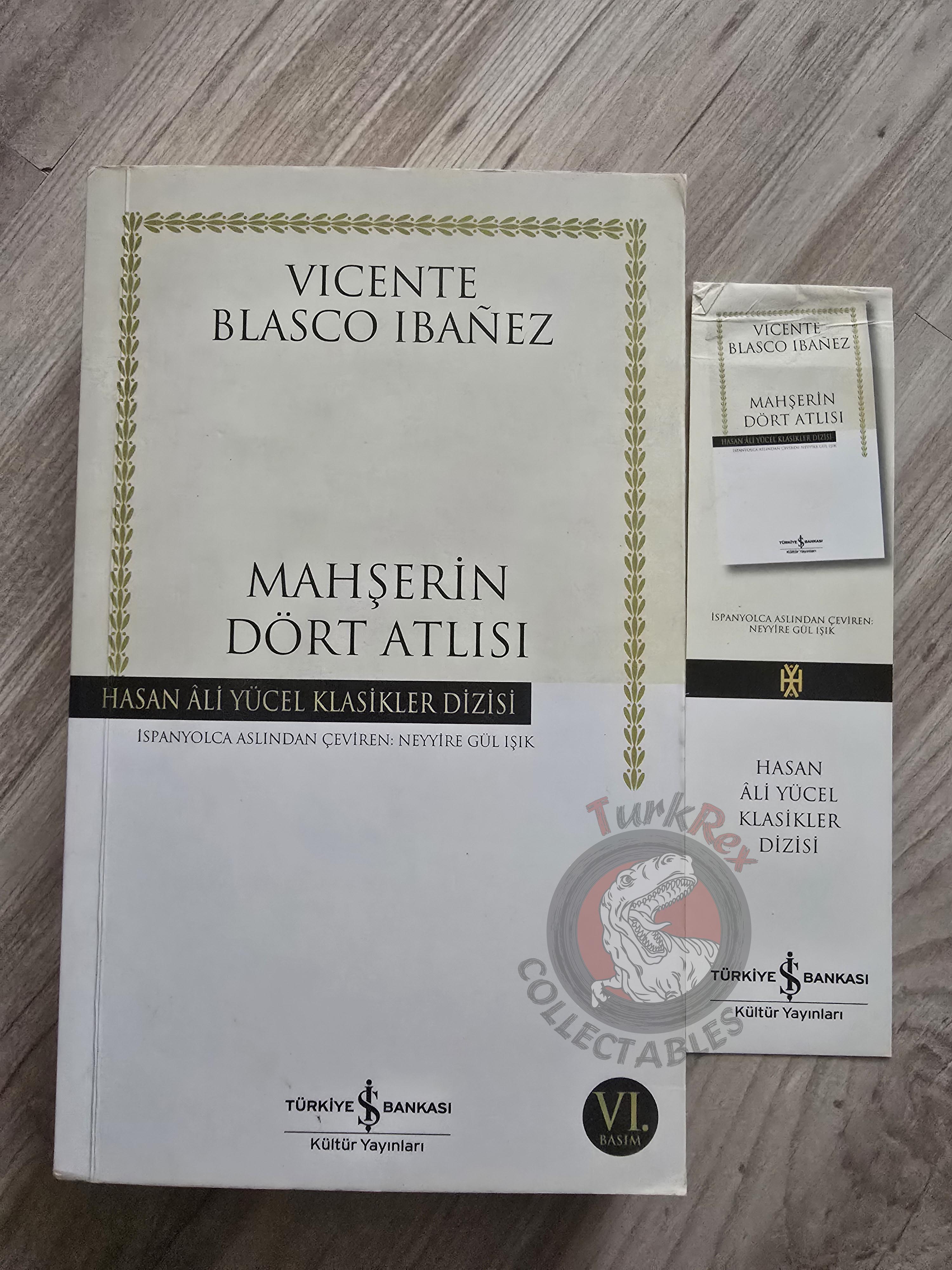 Vicente Blasco Ibáñez – The Four Horsemen of the Apocalypse  Turkish Book Turkey
