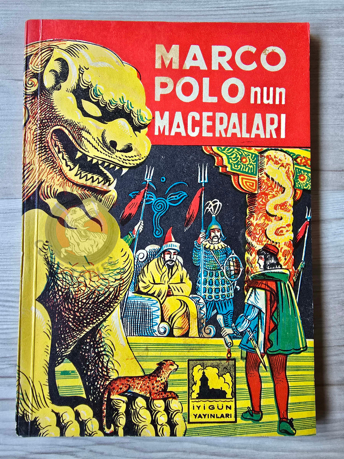 Richard J. Walsh – The Adventures of Marco Polo 1970 Turkish Book Turkey Illustrated