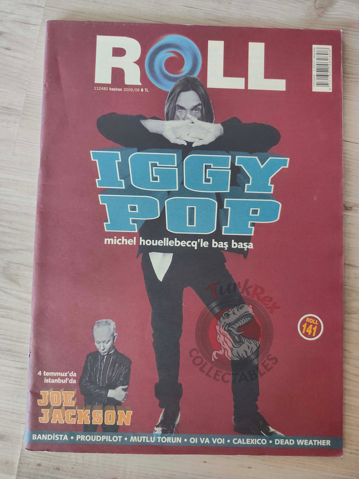 Roll 2009 Iggy Pop Turkish Mag Turkey Joe Jackson PJ Harvey The Dead Weather Proudpilot