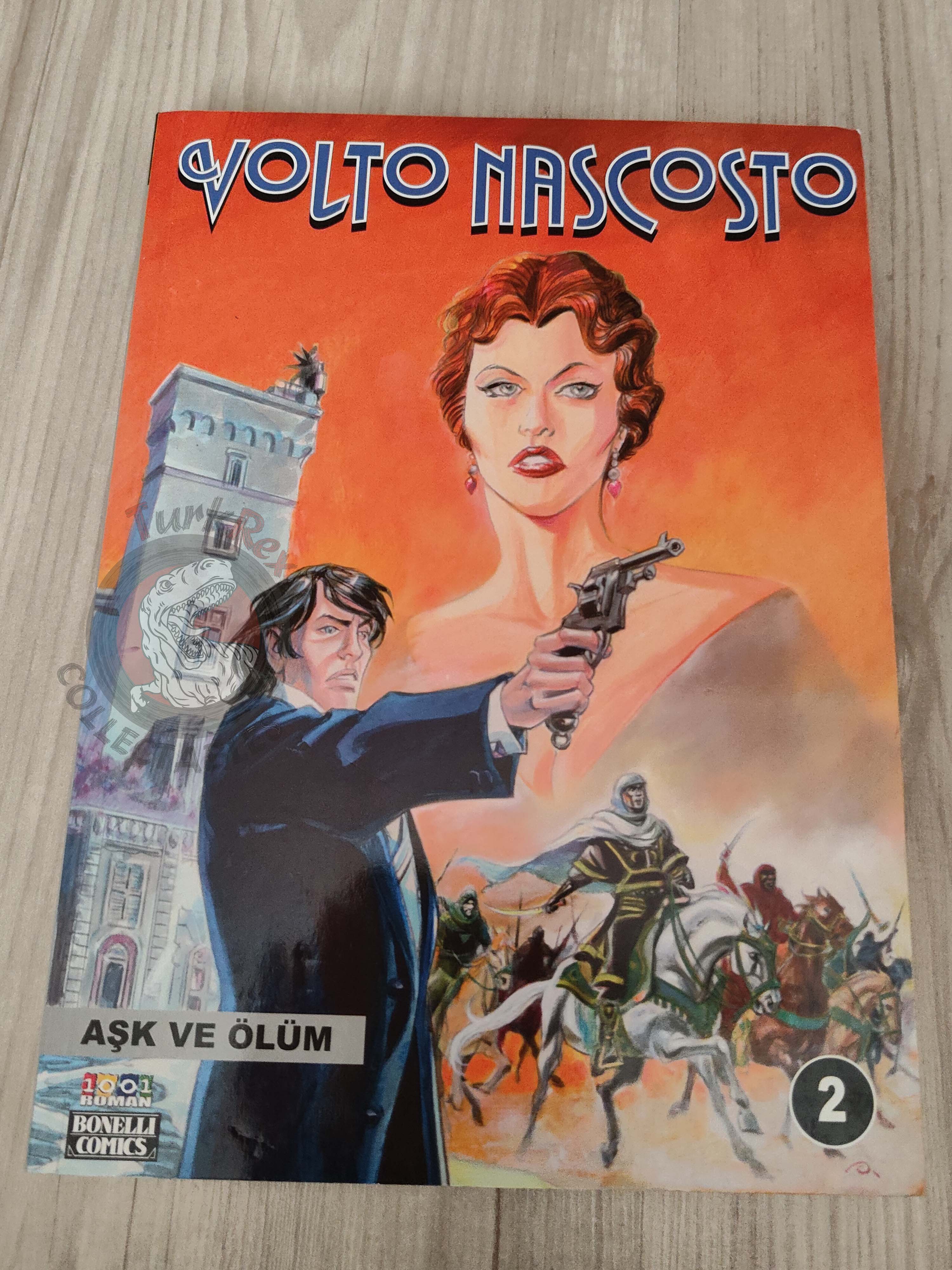 Volto Nascosto Vol #2 Amore e morte Turkish Comic Turkey Bonelli #3 #4