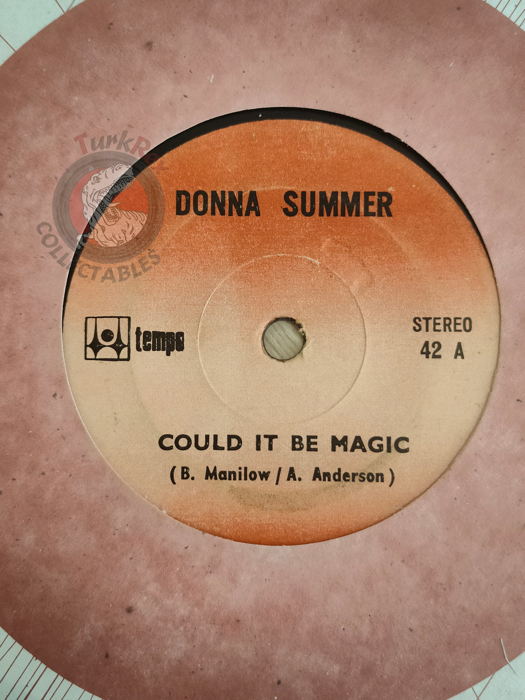 Donna Summer – Could It Be Magic 7" Turkish Pressing Vinyl Turkey Edition
