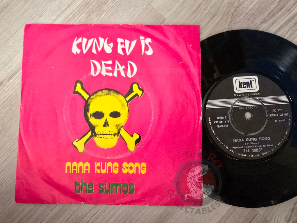 The Sumos – Kung Fu Is Dead 7" Turkish Pressing Vinyl Turkey Edition