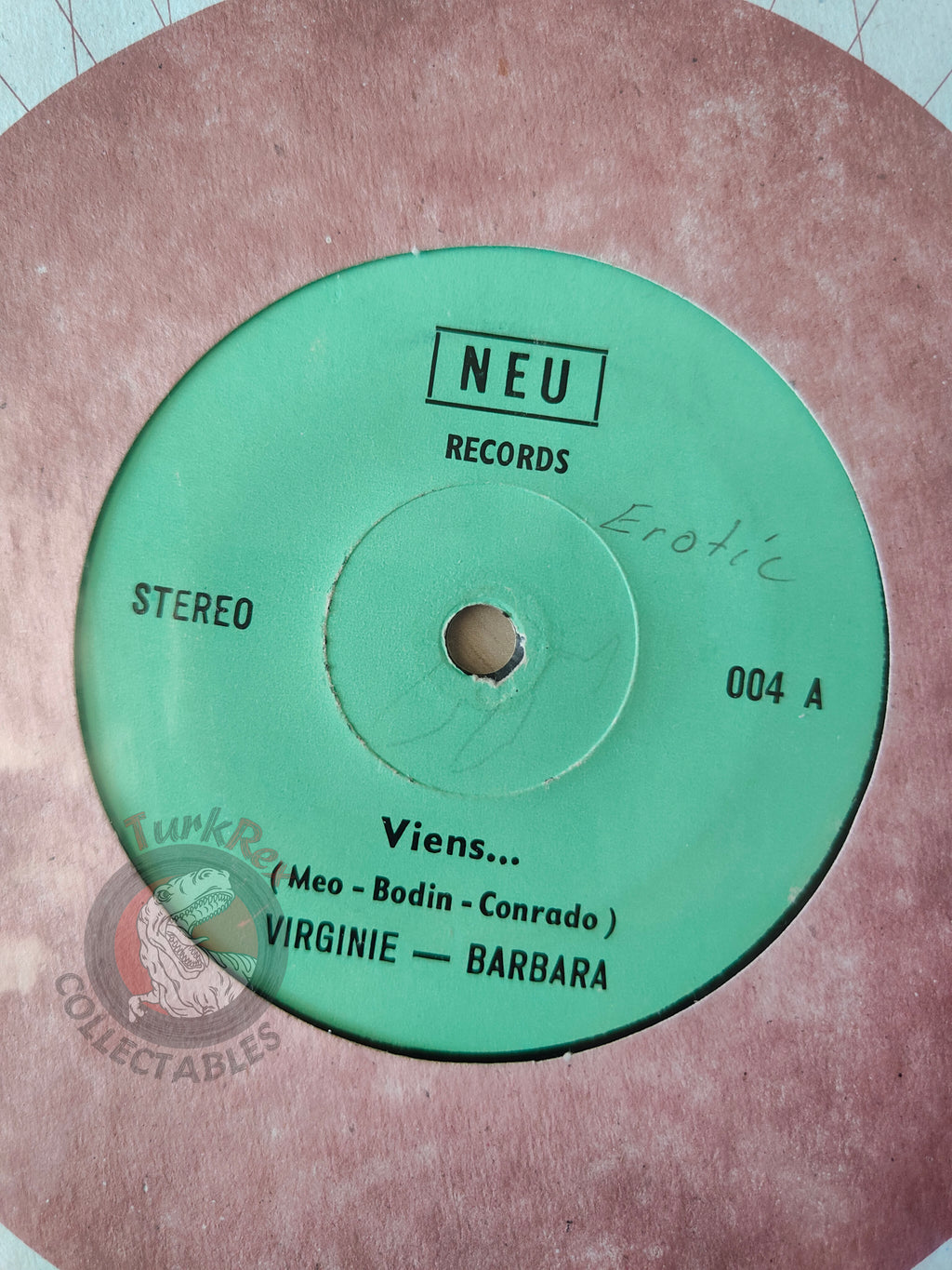 Virginie Et Barbara – Viens... 7" Turkish Pressing Vinyl Turkey Edition 2