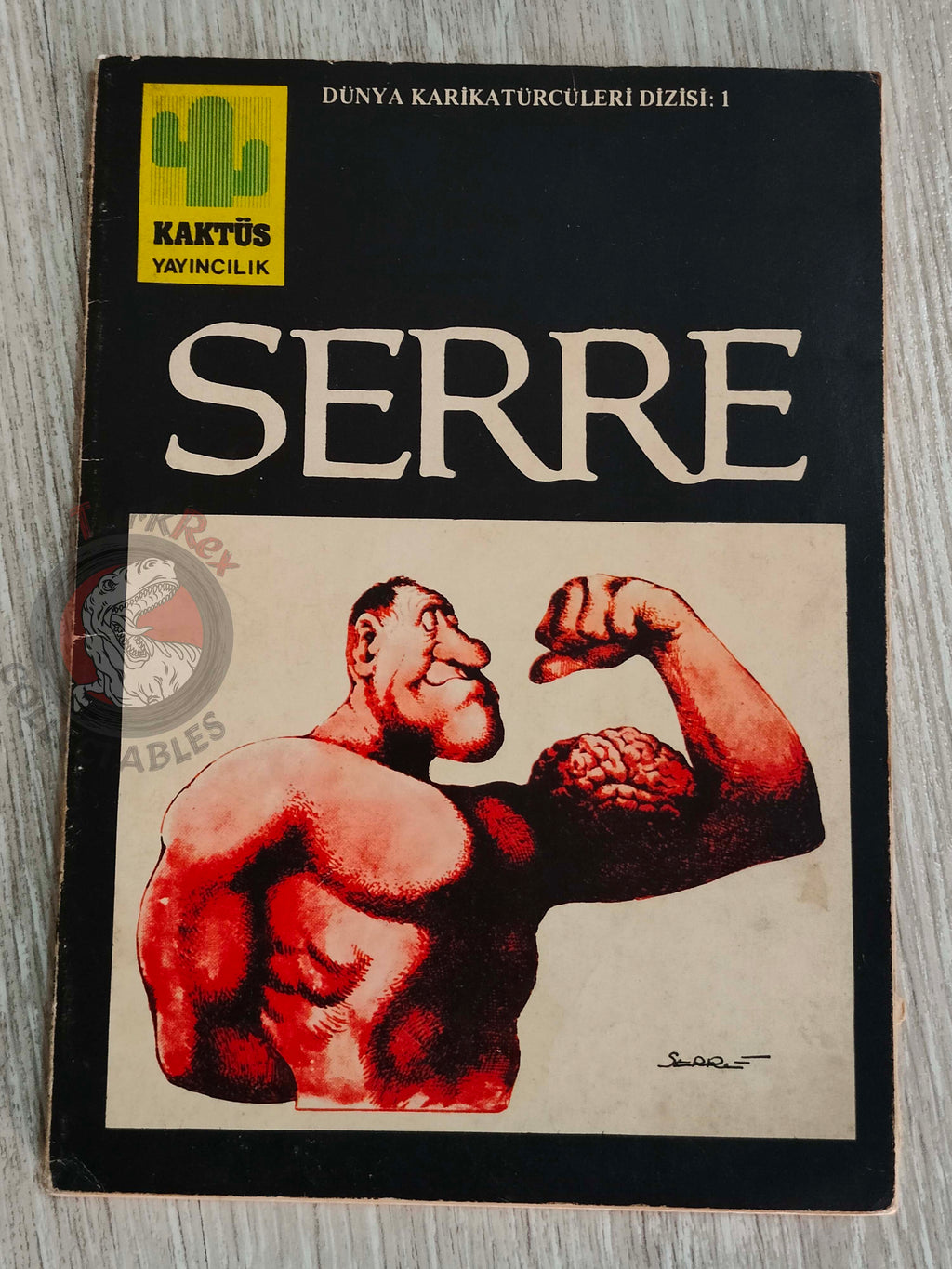 Claude Serre - World Cartoonists Series #1 Turkish Comic Cartoon Turkey 1983