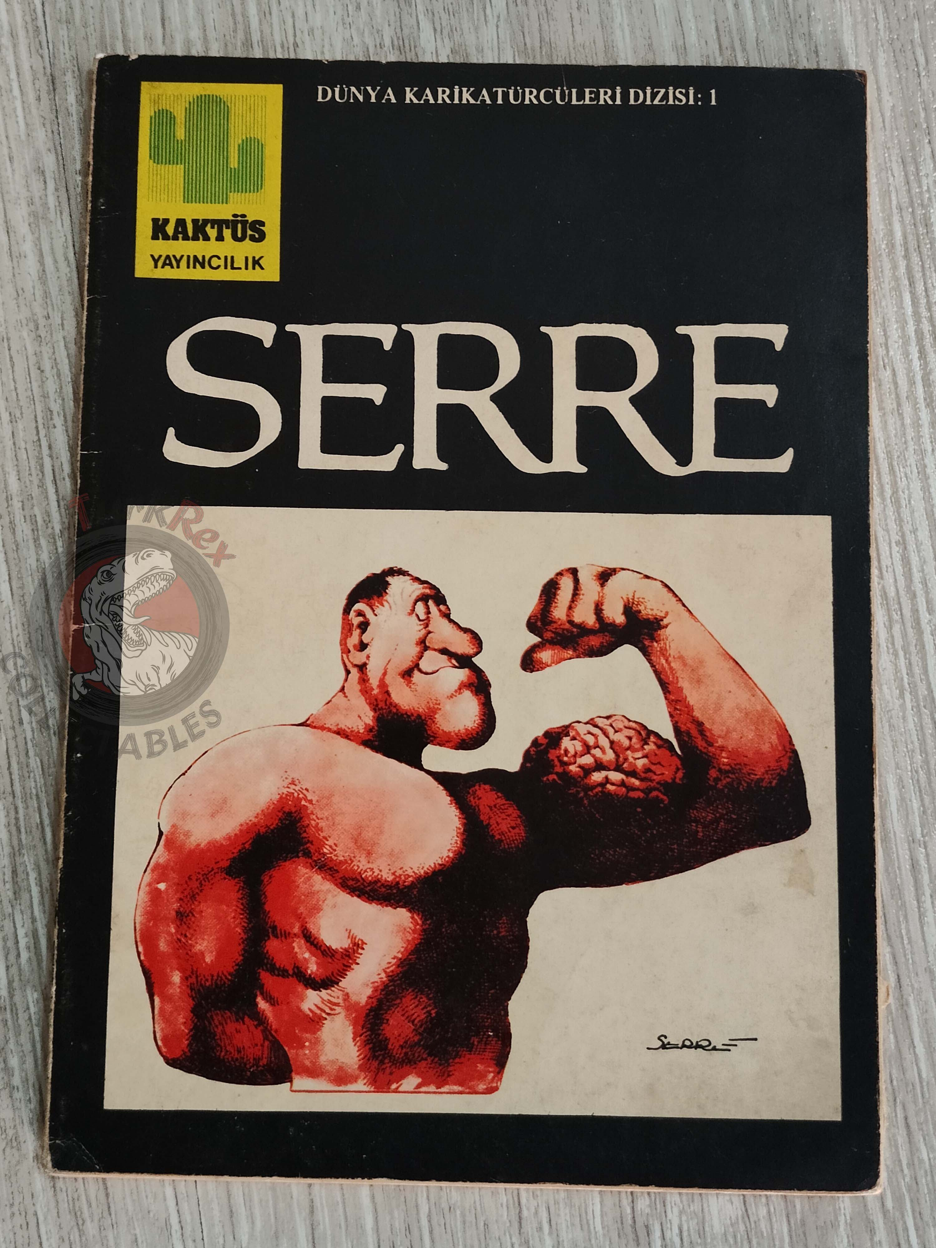 Claude Serre - World Cartoonists Series #1 Turkish Comic Cartoon Turkey 1983