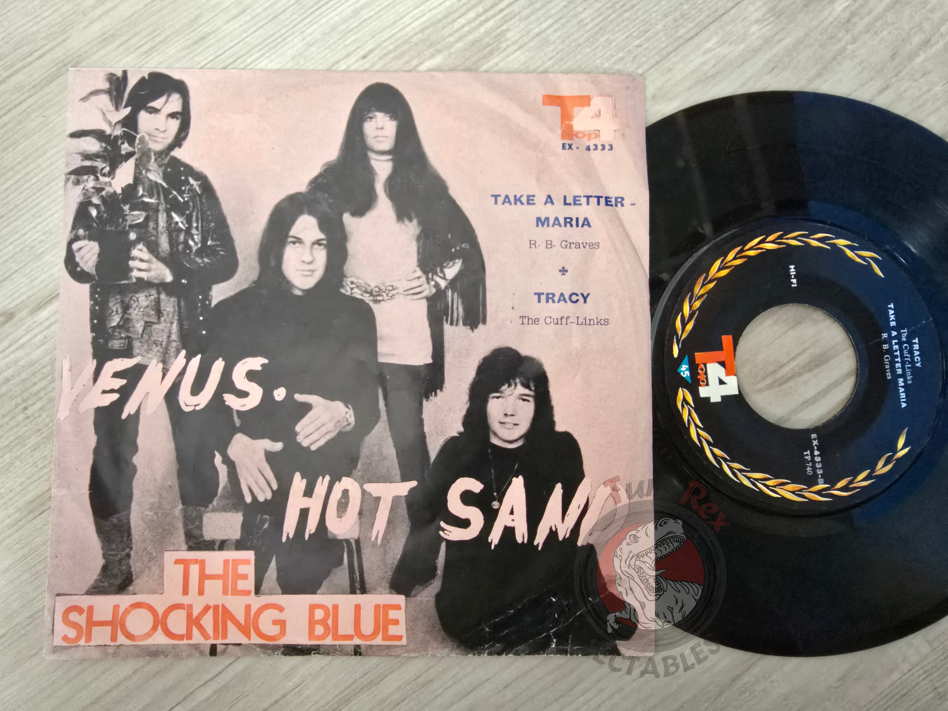 Shocking Blue / R.B. Greaves / The Cuff Links 7" Iran Pressing Vinyl Iranian Edition 2