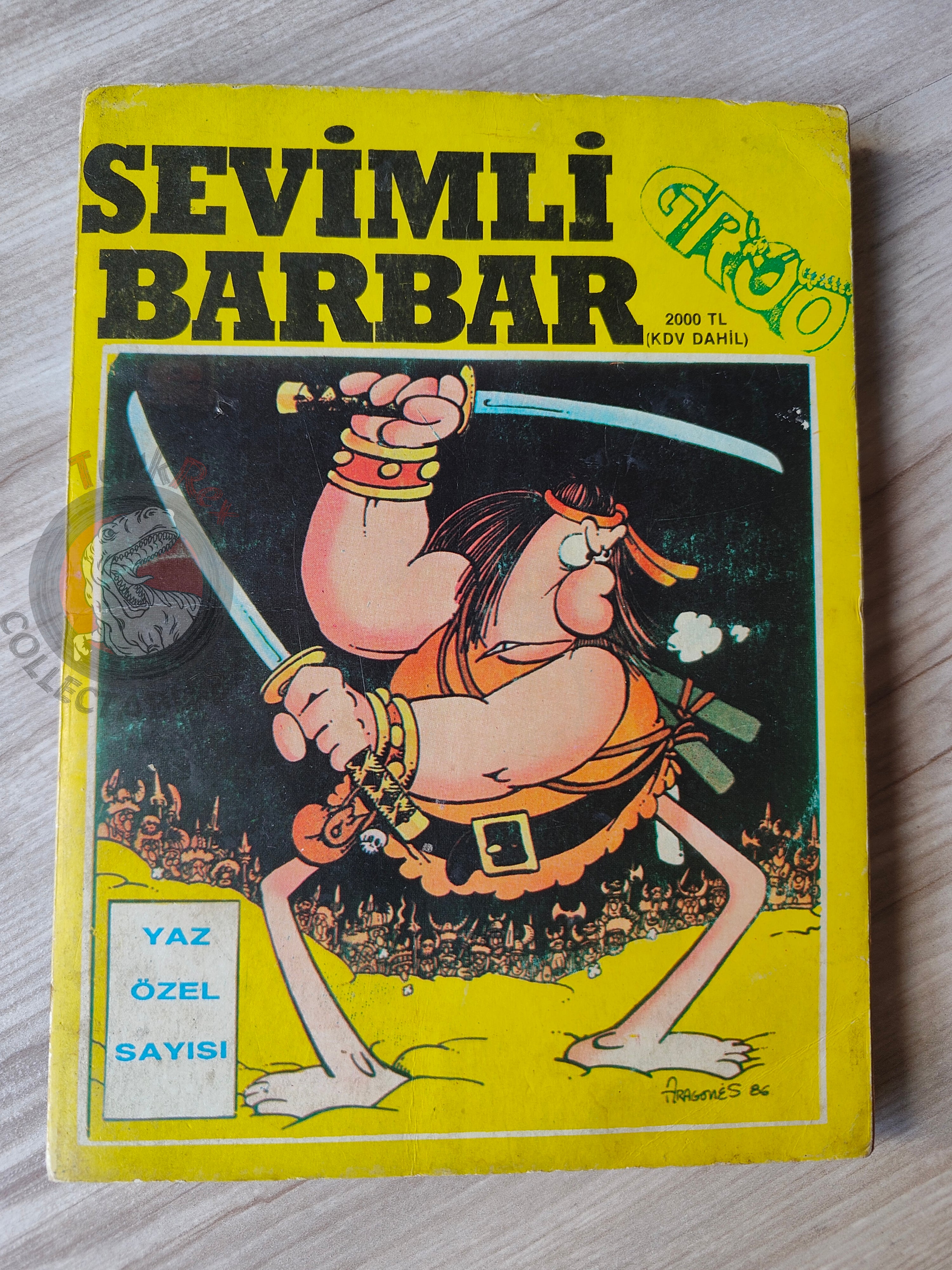Groo the Wanderer Summer Special Issue 1989 Turkish Comic Turkey