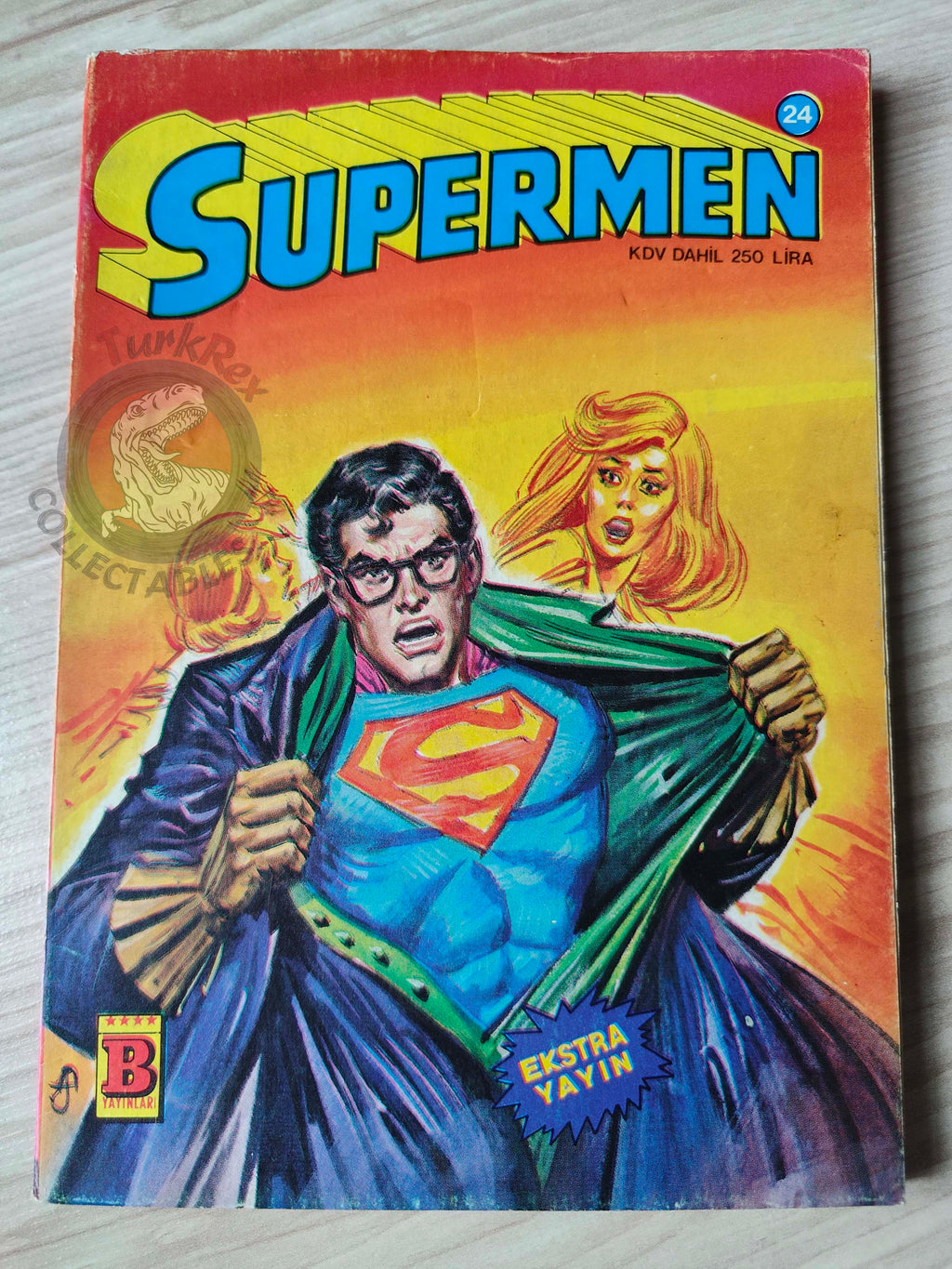 Superman #24 1984 Turkish Comic Turkey #383 Supergirl #1 #2 #3 Action Comics #533