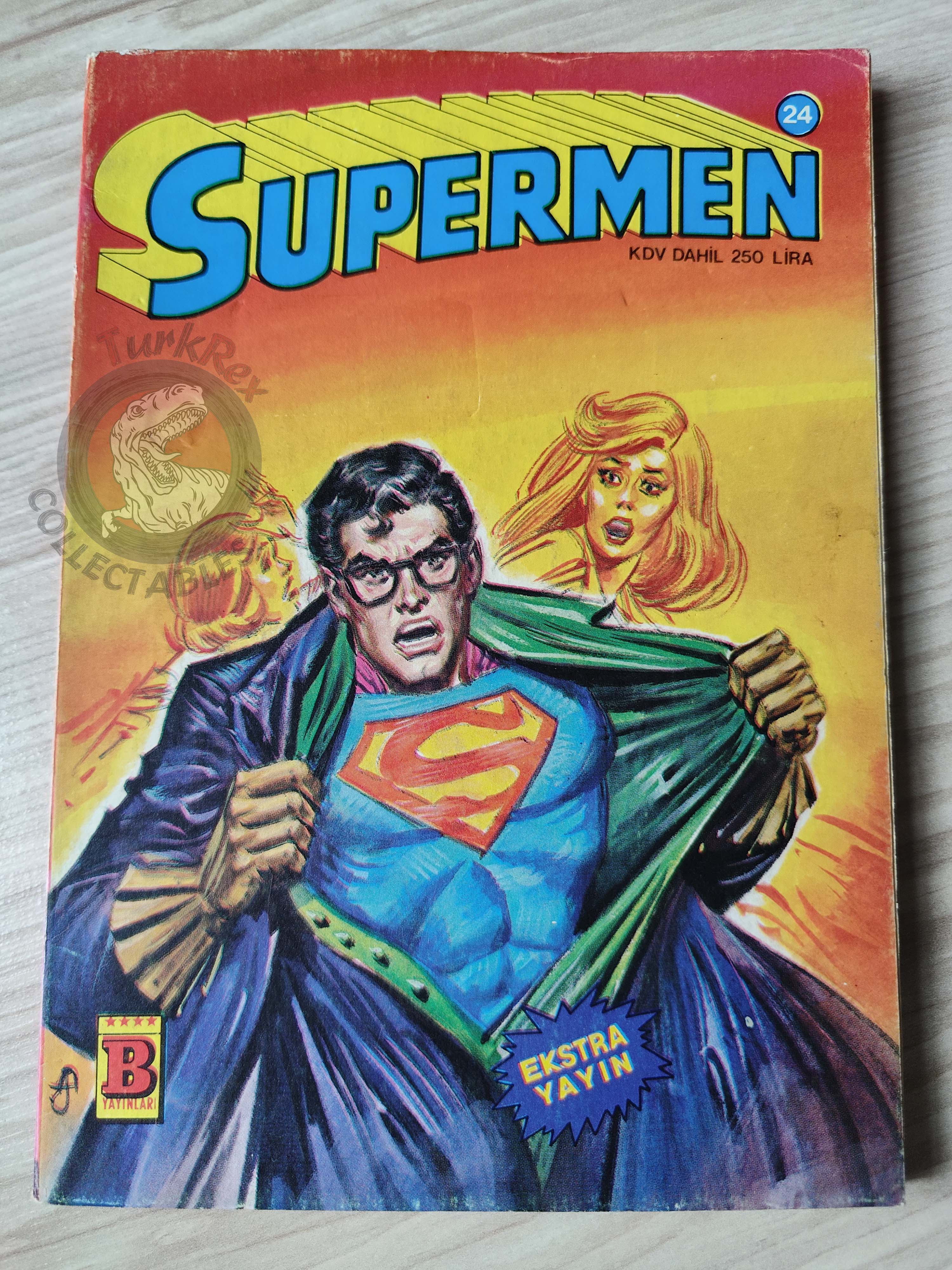 Superman #24 1984 Turkish Comic Turkey #383 Supergirl #1 #2 #3 Action Comics #533