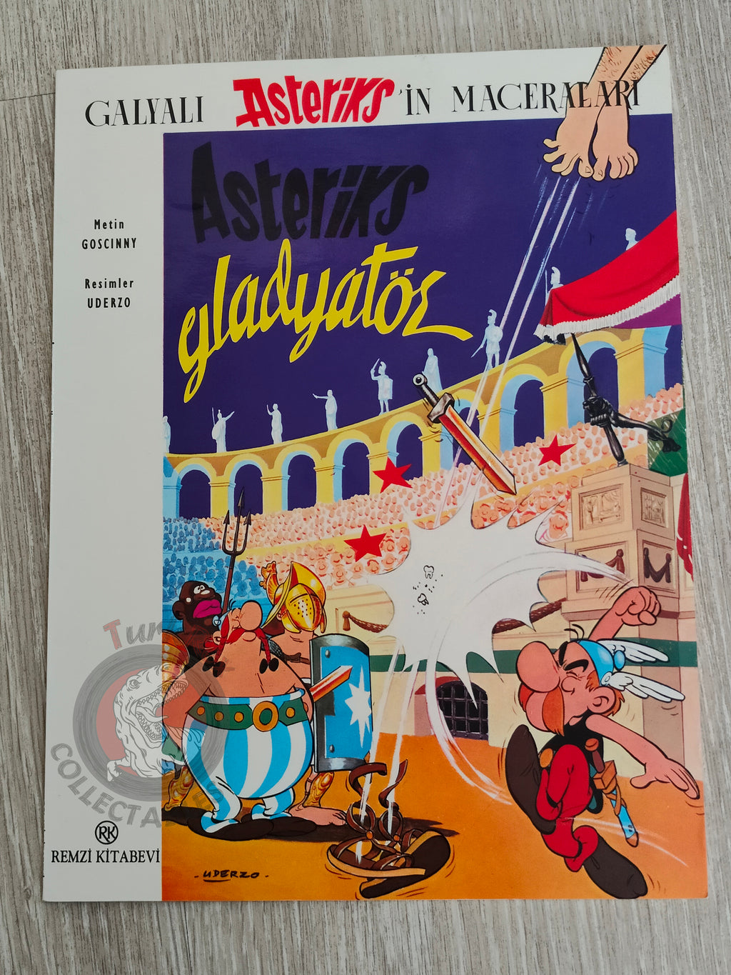 Asterix – Asterix the Gladiator 1996 Turkish Edition Comic Turkey