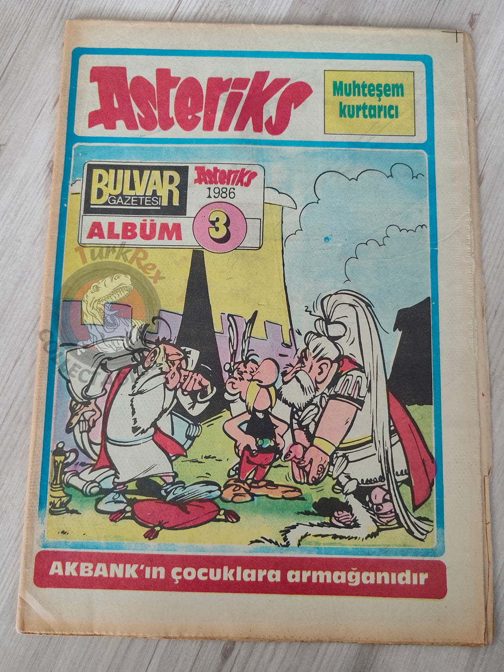 Asterix – Asterix in Corsica 1986 Turkish Edition Comic Turkey 2