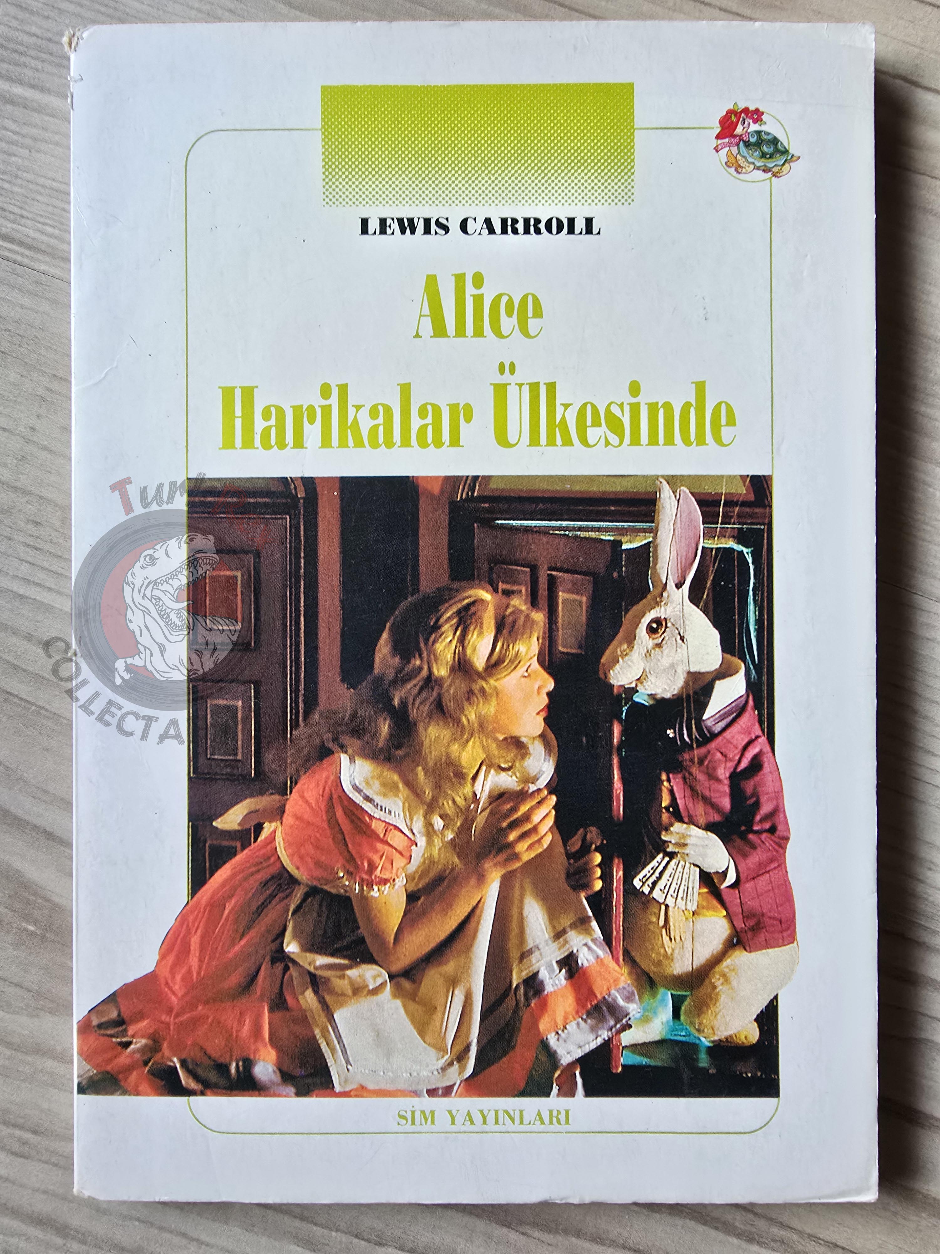 Lewis Carroll – Alice in Wonderland 1992 Turkish Book Turkey Illustrated John Tenniel