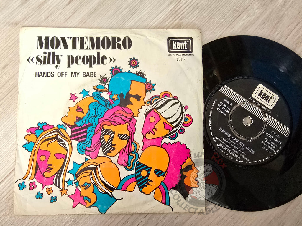 Montemoro – Silly People 7" Turkish Pressing Vinyl Turkey Edition Monte Moro