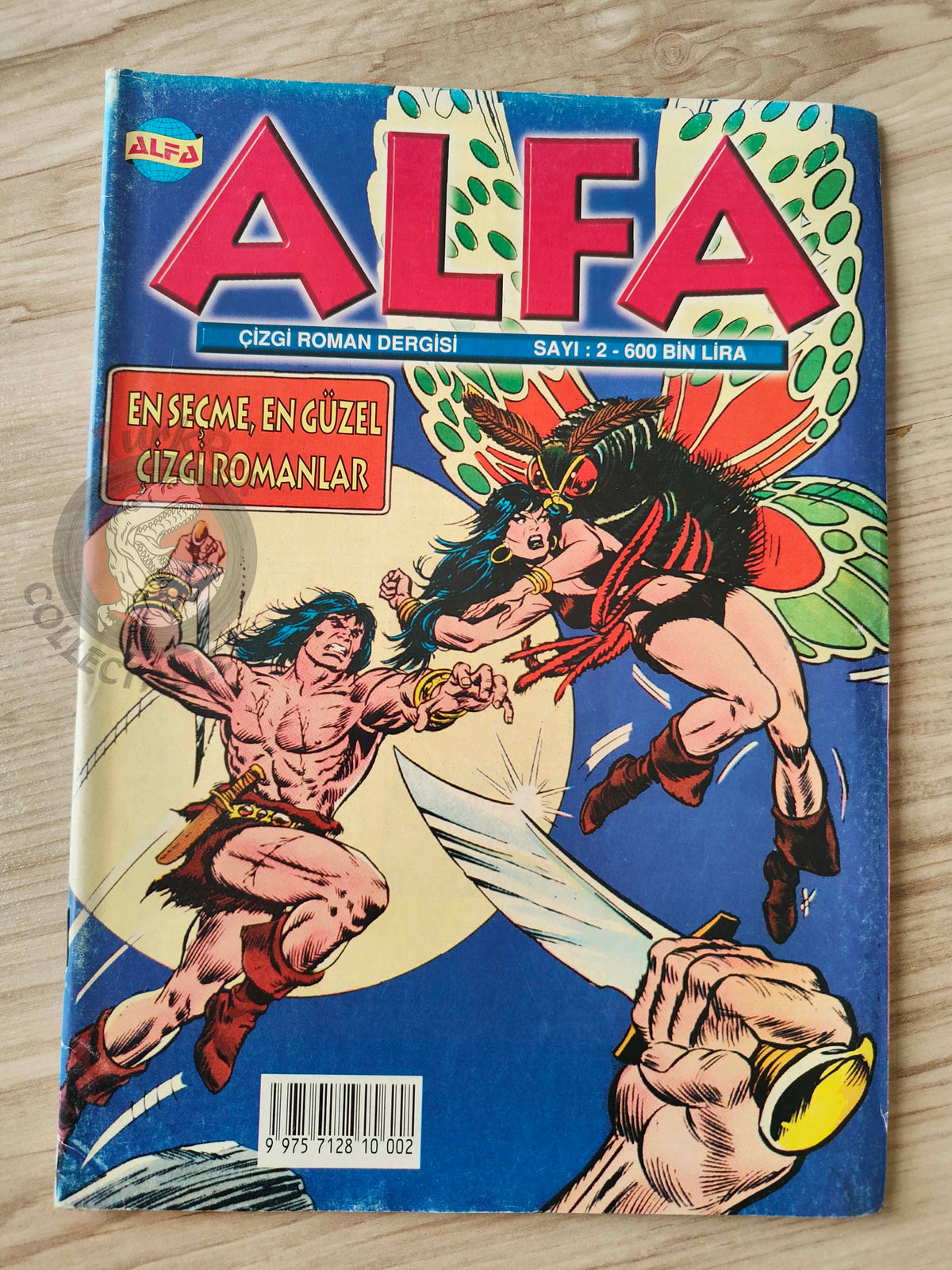 Conan The Barbarian #2 2001 Turkish Comic Turkey #61 #62 #63