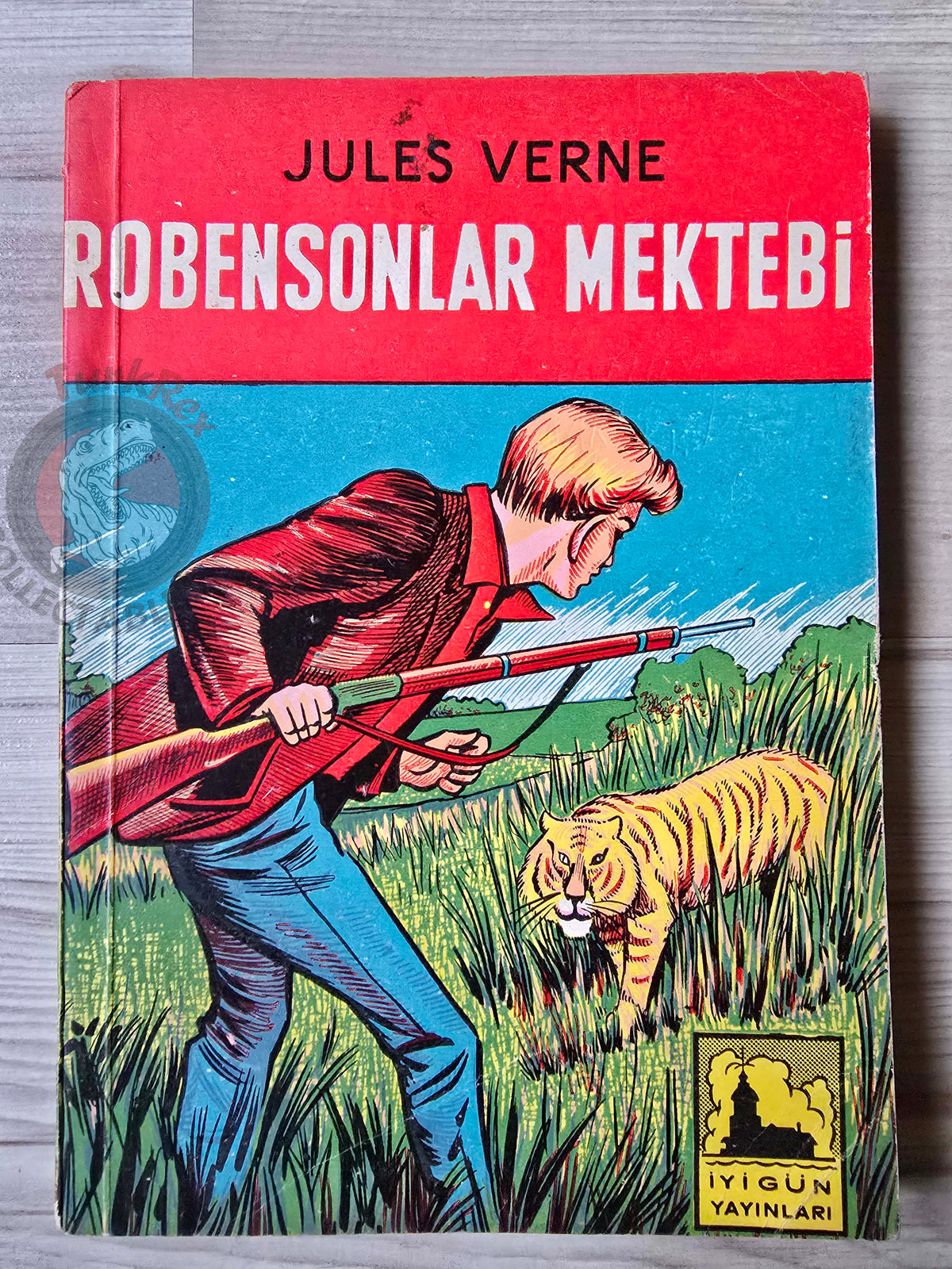 Jules Verne – Godfrey Morgan 1966 Turkish Book Turkey Illustrated