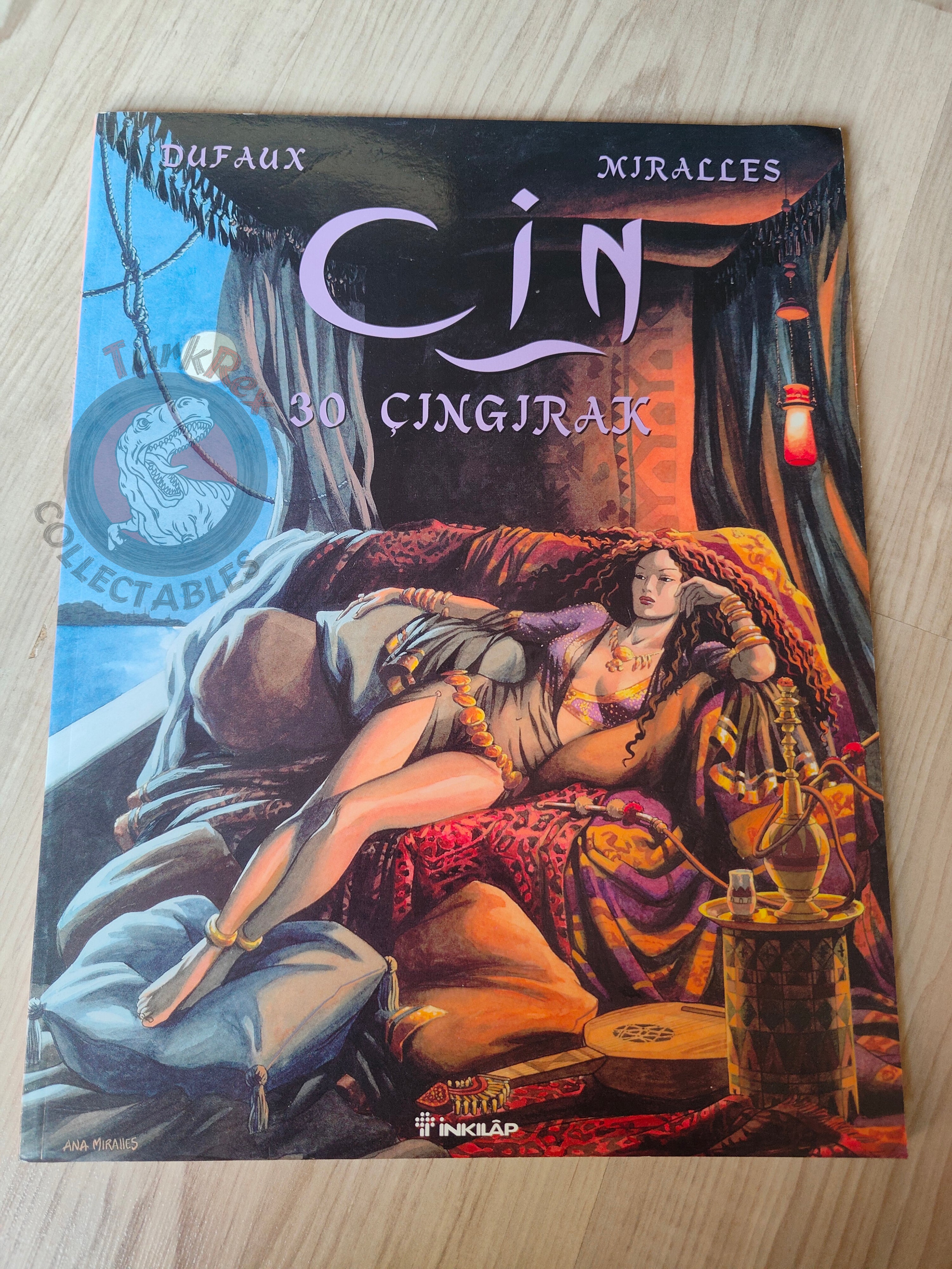 Djinn #2 Les 30 Clochettes Turkish Comic Turkey Jean Dufaux