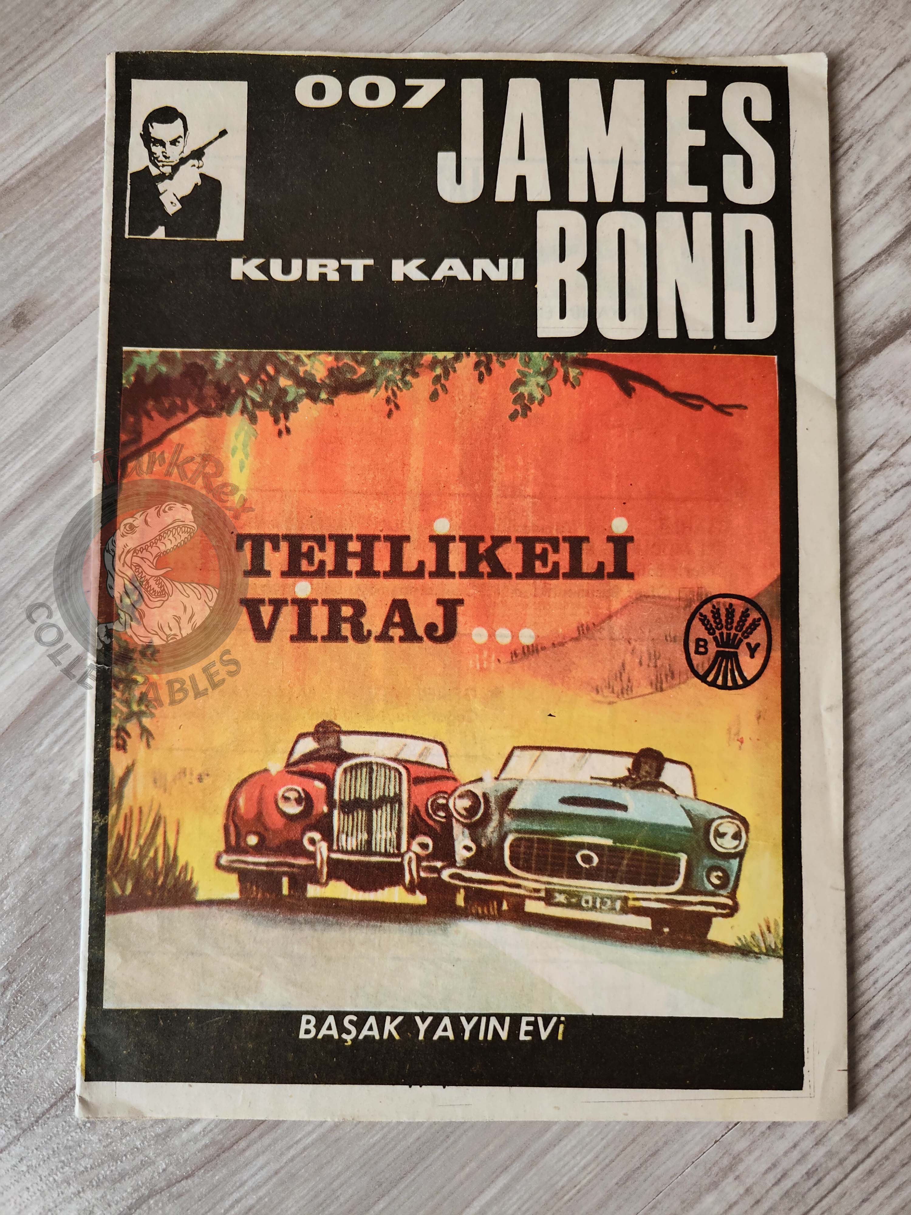 James Bond #1 On Her Majesty’s Secret Service 1967 Turkish Comic Turkey Daily Express