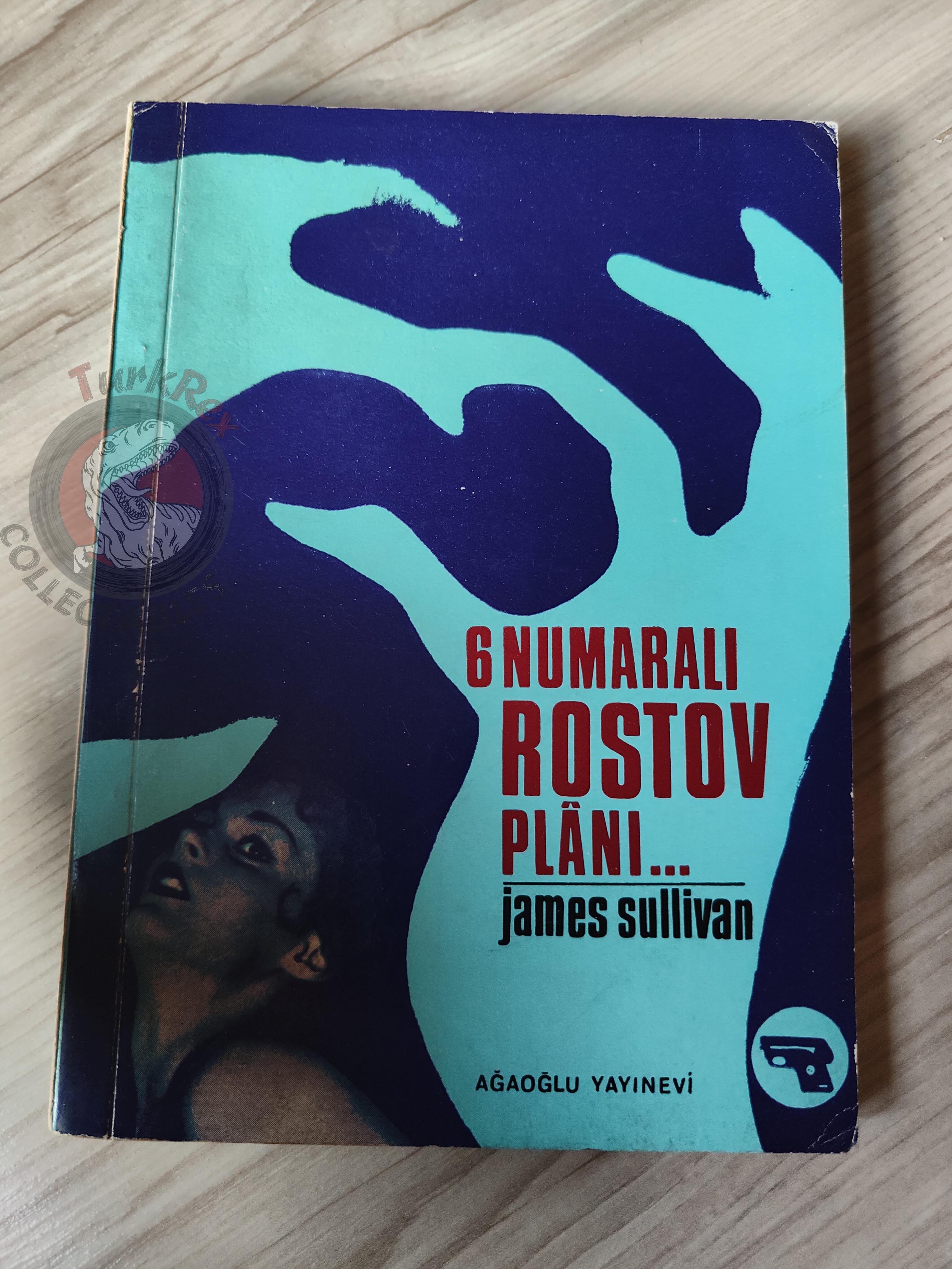 James Sullivan – Fernando Lamas: Rostov Plan 1966 1st Turkish Book Turkey