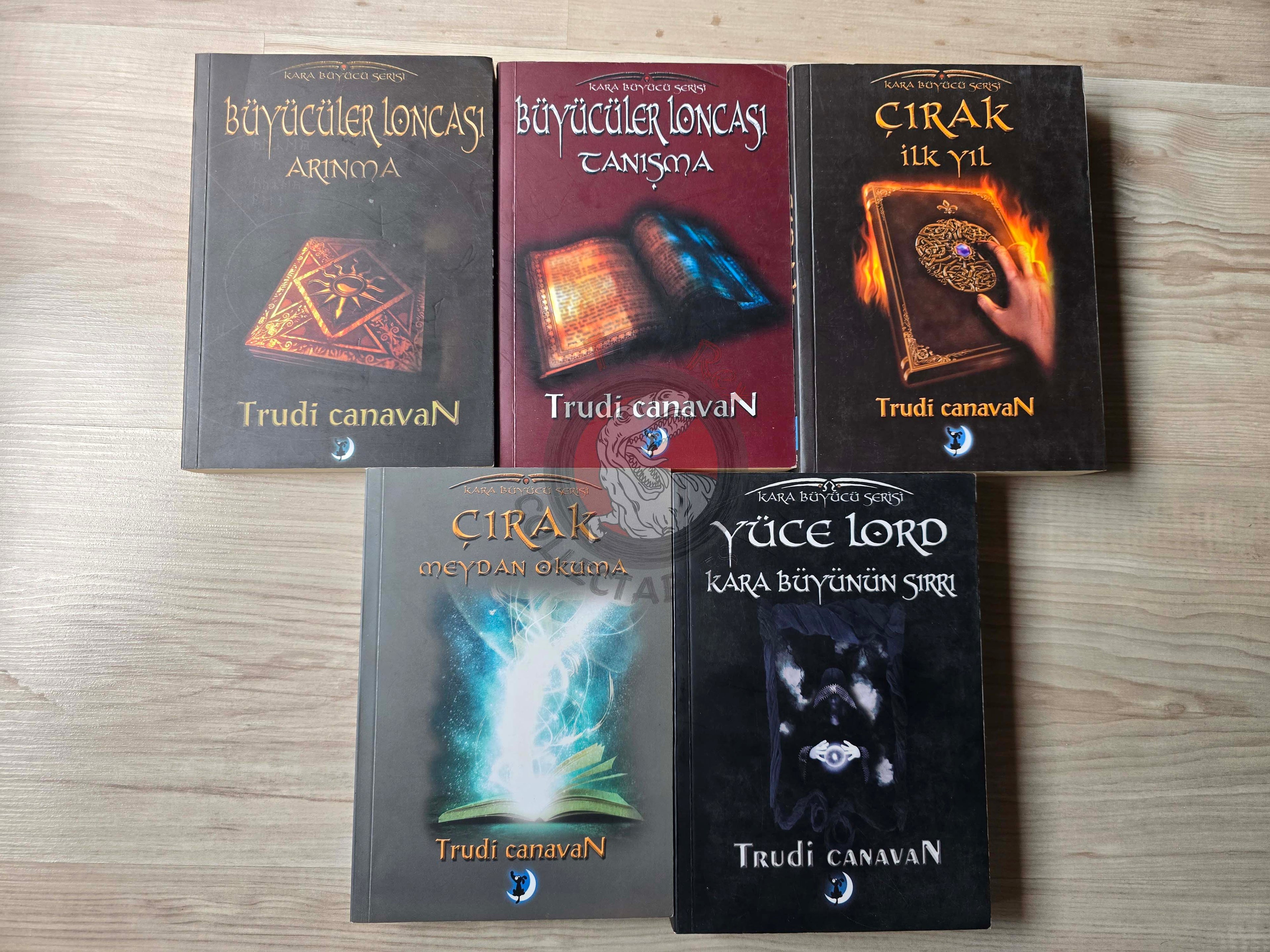 Trudi Canavan – The Black Magician Trilogy 2006 1st Turkish Book Turkey